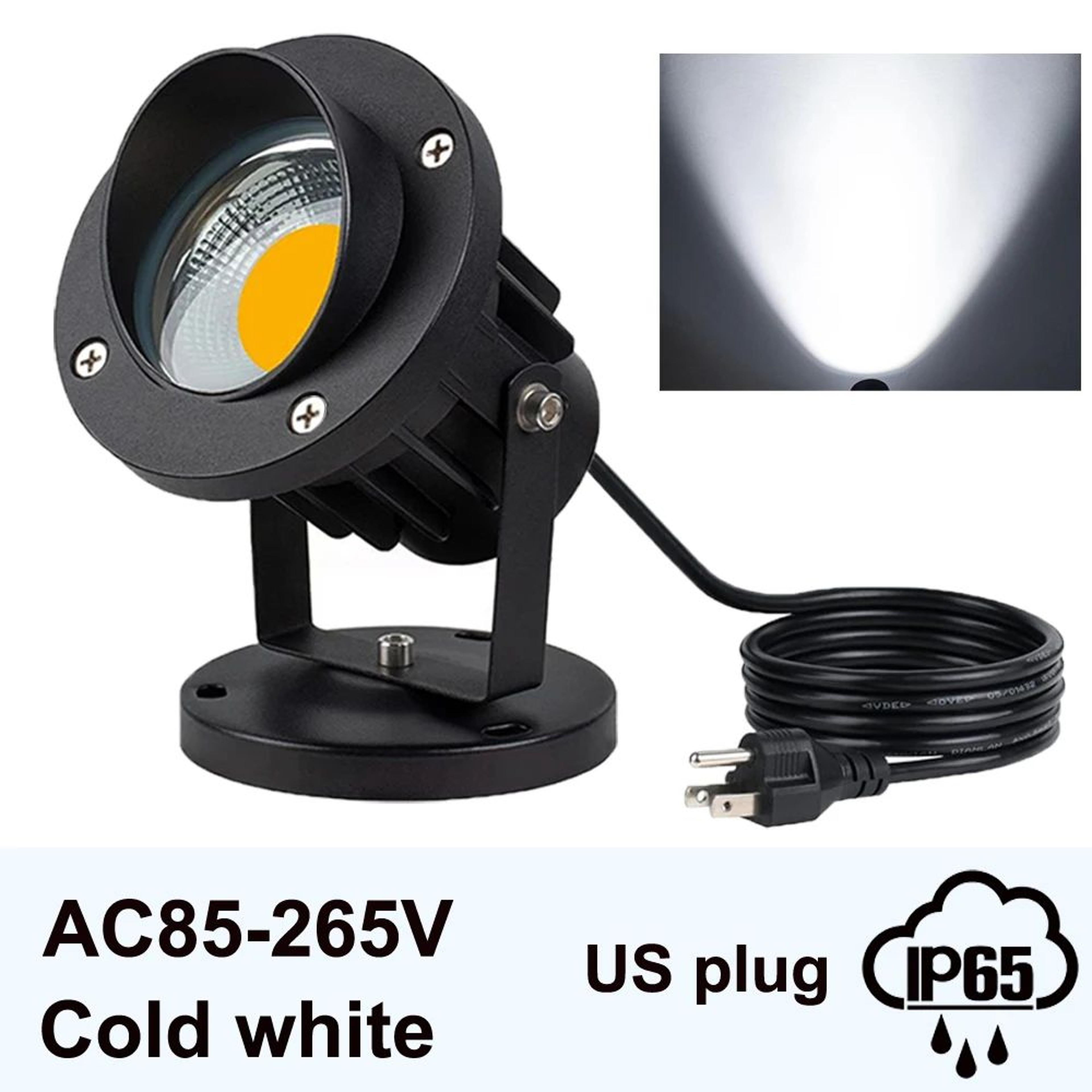 20W LED Landscape Spotlight  Decorative Plug In Accent Light For Indoor Outdoor Garden Lawn Tree An 12