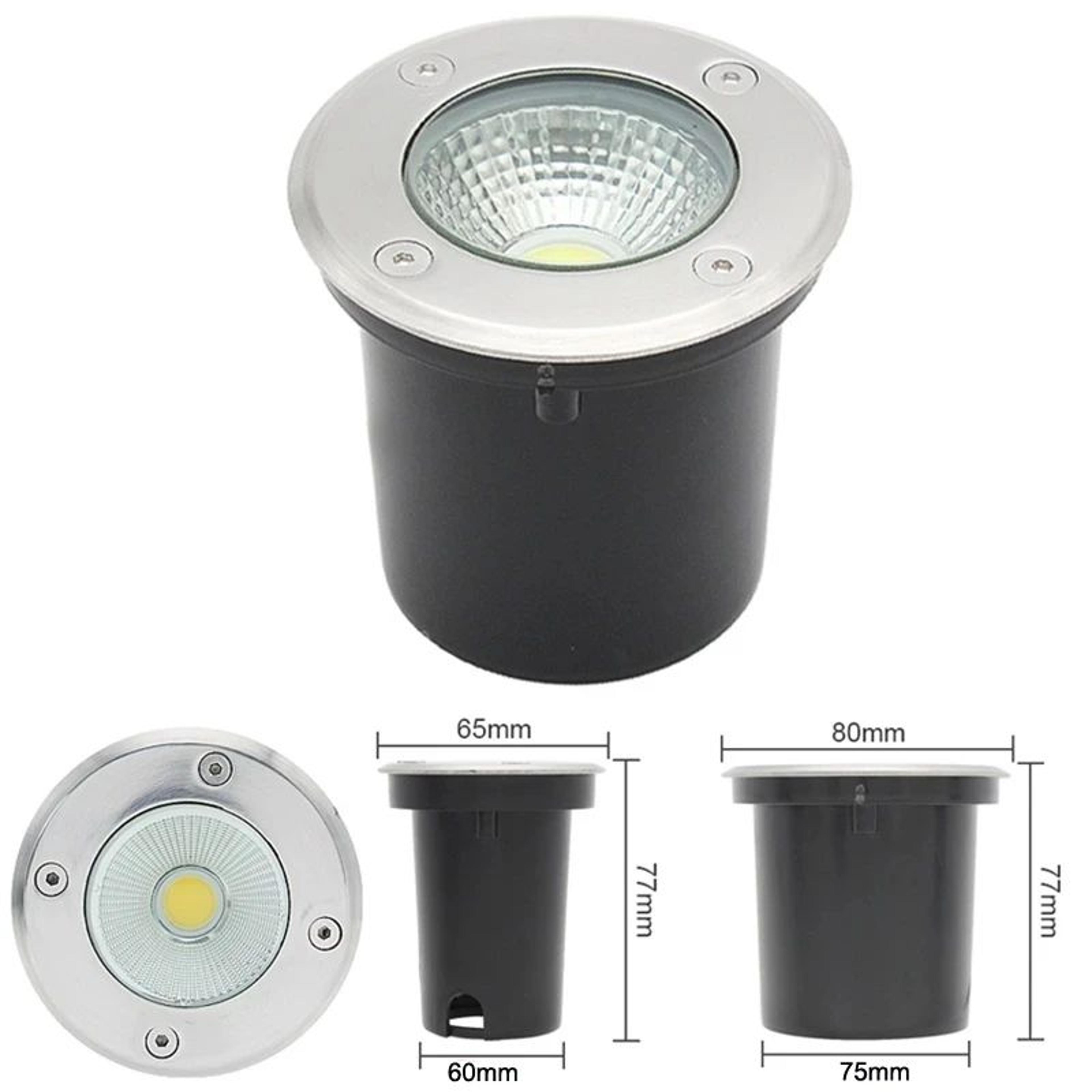 LED Underground Spotlight  6W Or 10W Waterproof InGround Light For Deck Steps Trees Paths And Garde