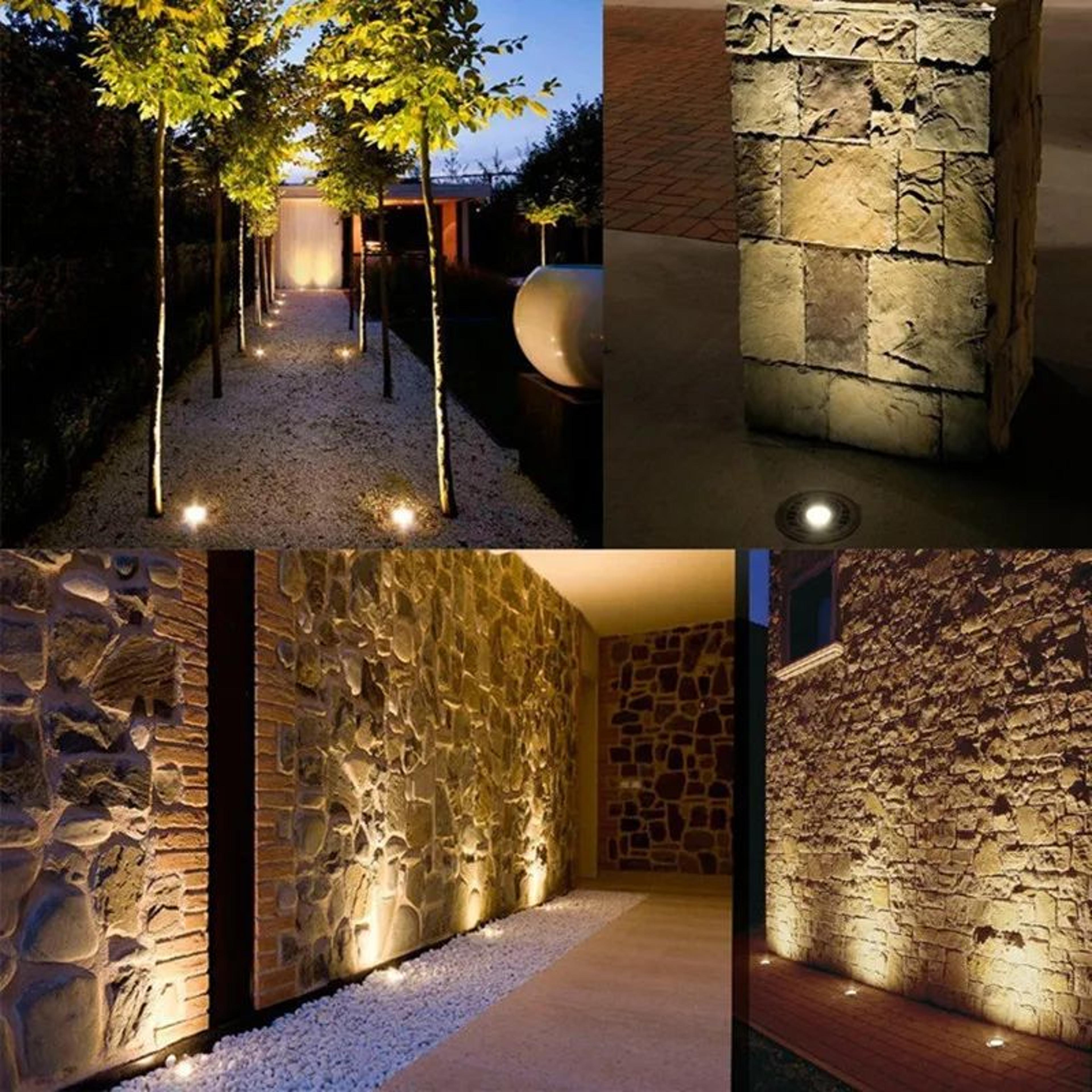 LED Underground Spotlight  6W Or 10W Waterproof InGround Light For Deck Steps Trees Paths And Garde