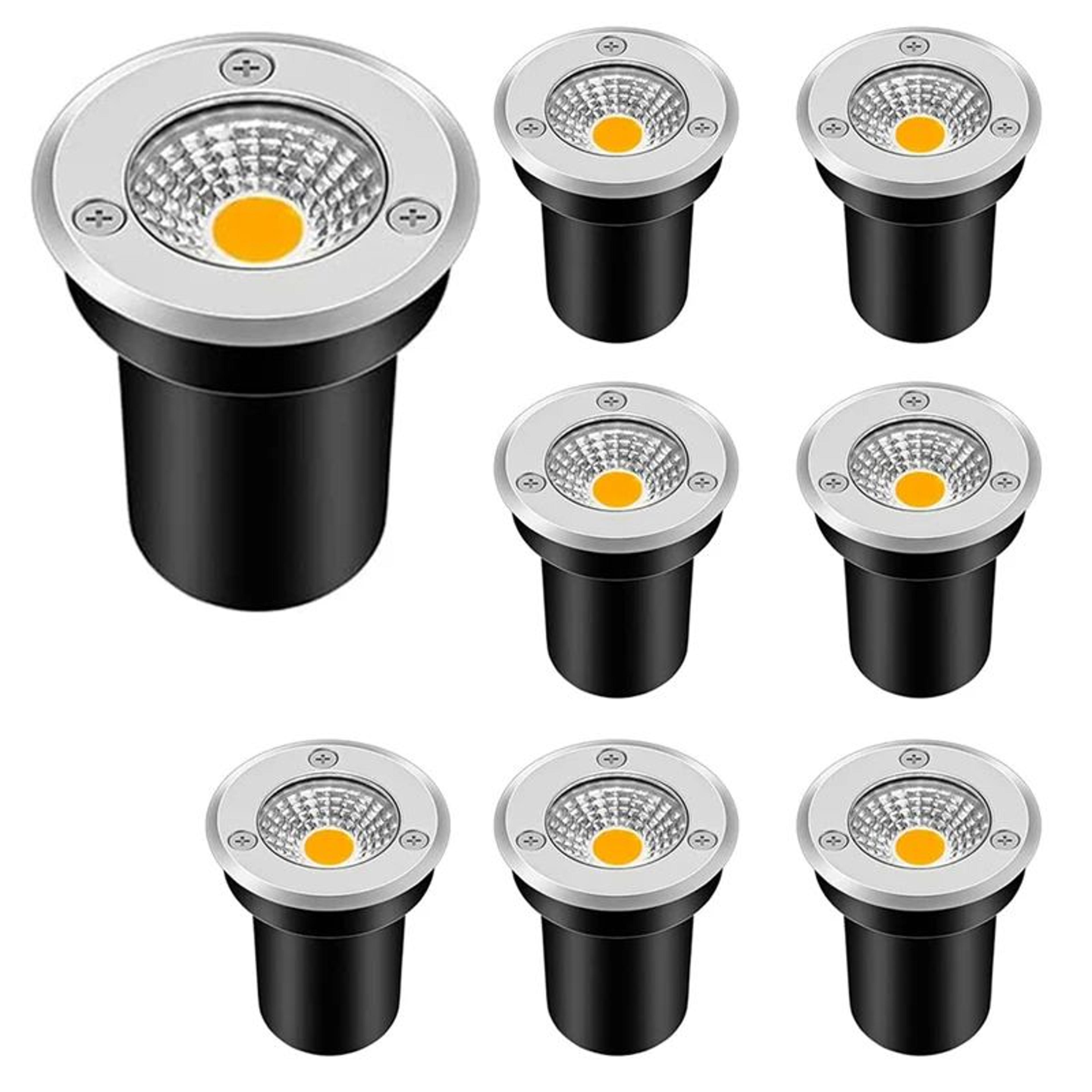LED Underground Spotlight  6W Or 10W Waterproof InGround Light For Deck Steps Trees Paths And Garde 16
