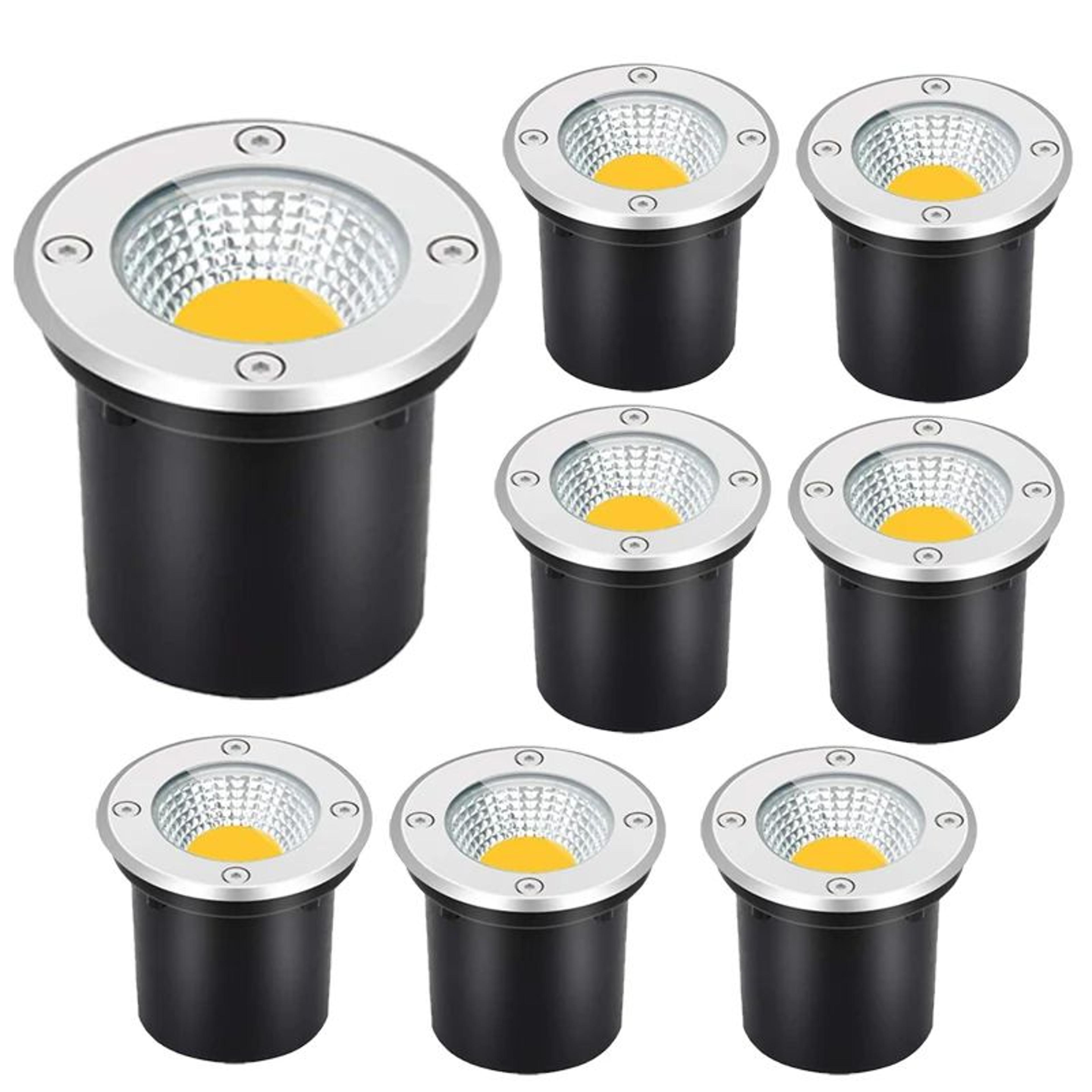 LED Underground Spotlight  6W Or 10W Waterproof InGround Light For Deck Steps Trees Paths And Garde 21