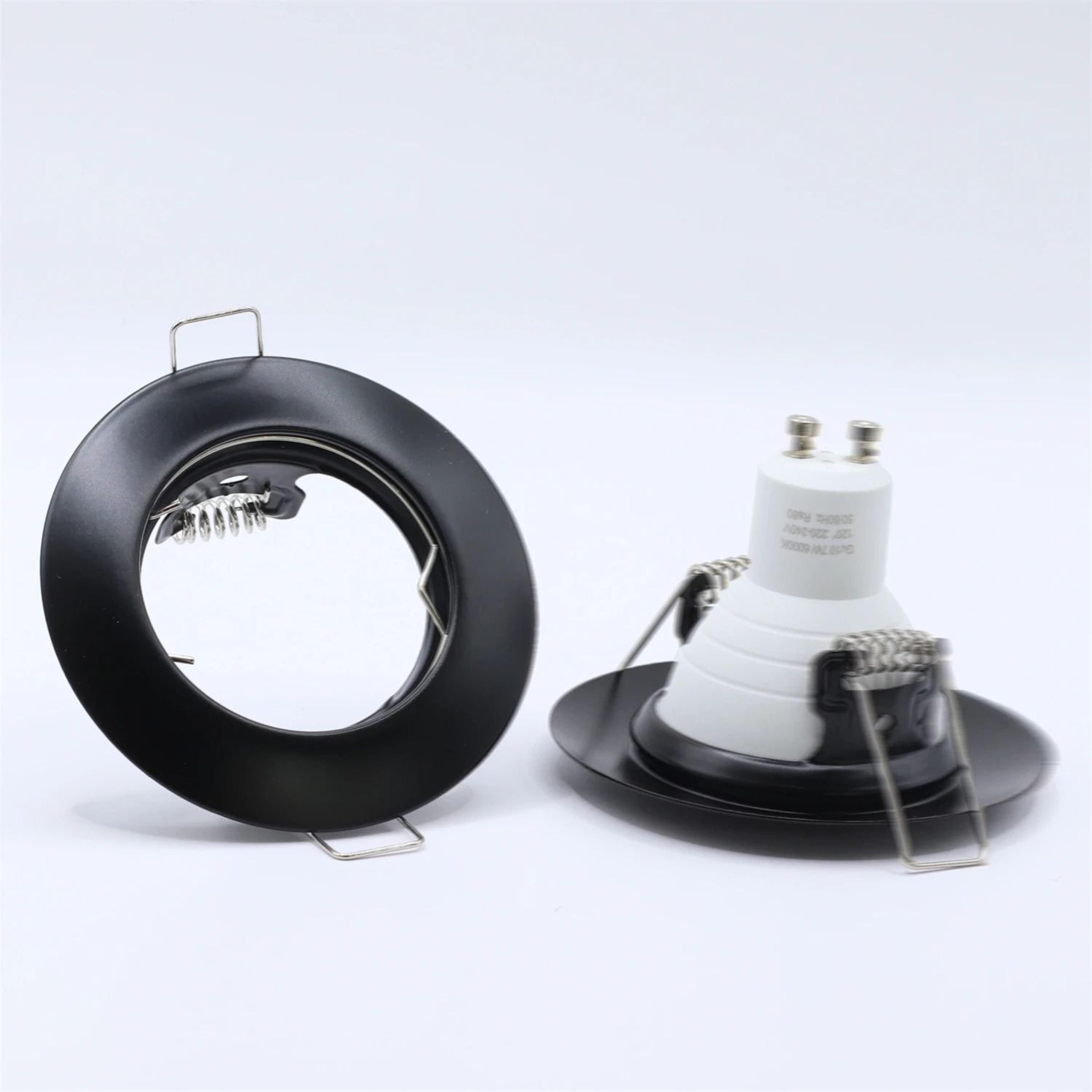 Adjustable MR16 Downlight Frame  Die Cast Metal Recessed Ceiling Spotlight Fitting With 217 In Cuto 1
