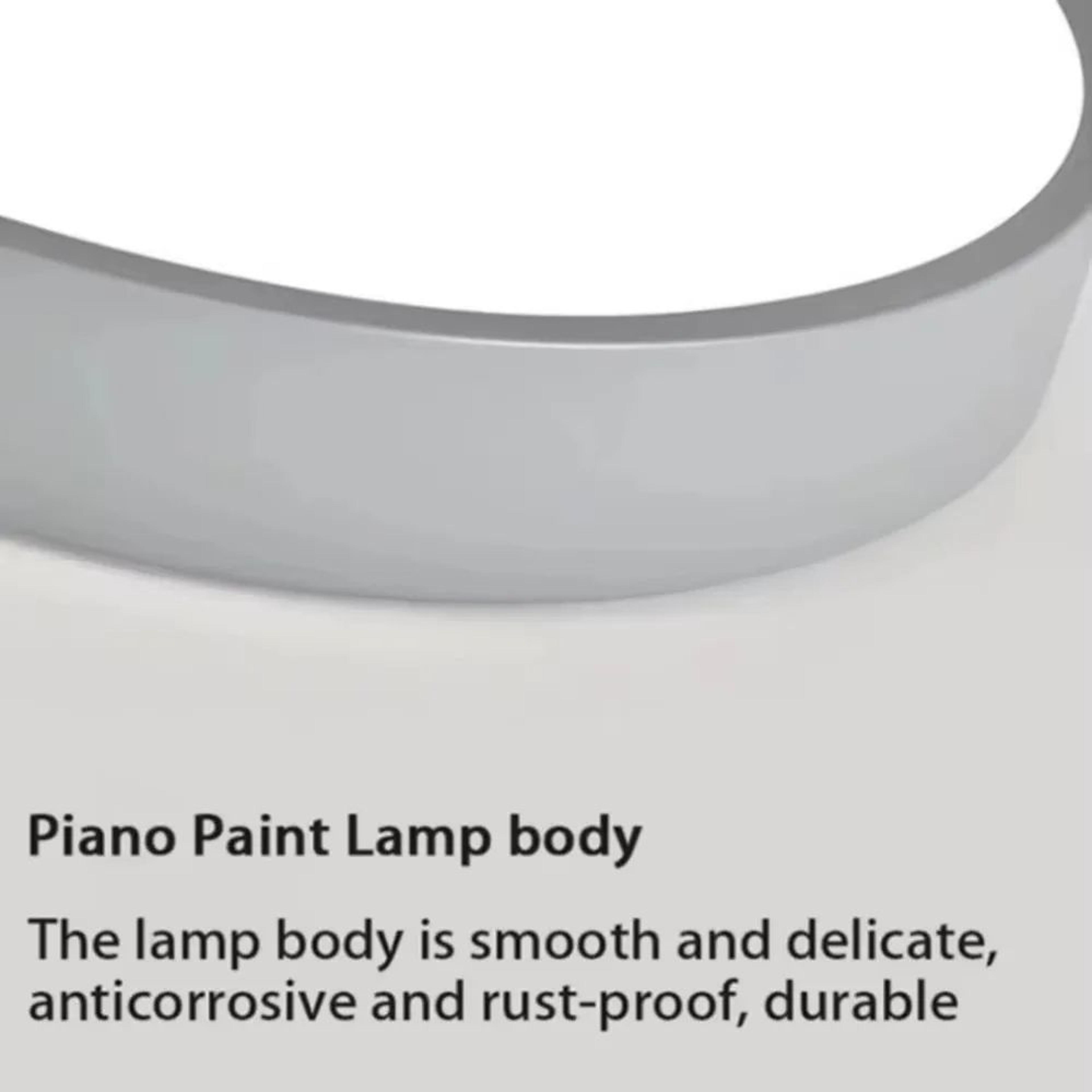 Modern Round LED Ceiling Light  Acrylic Lamp With Warm Cool Or Dimmable Options For Living Room Bed 5