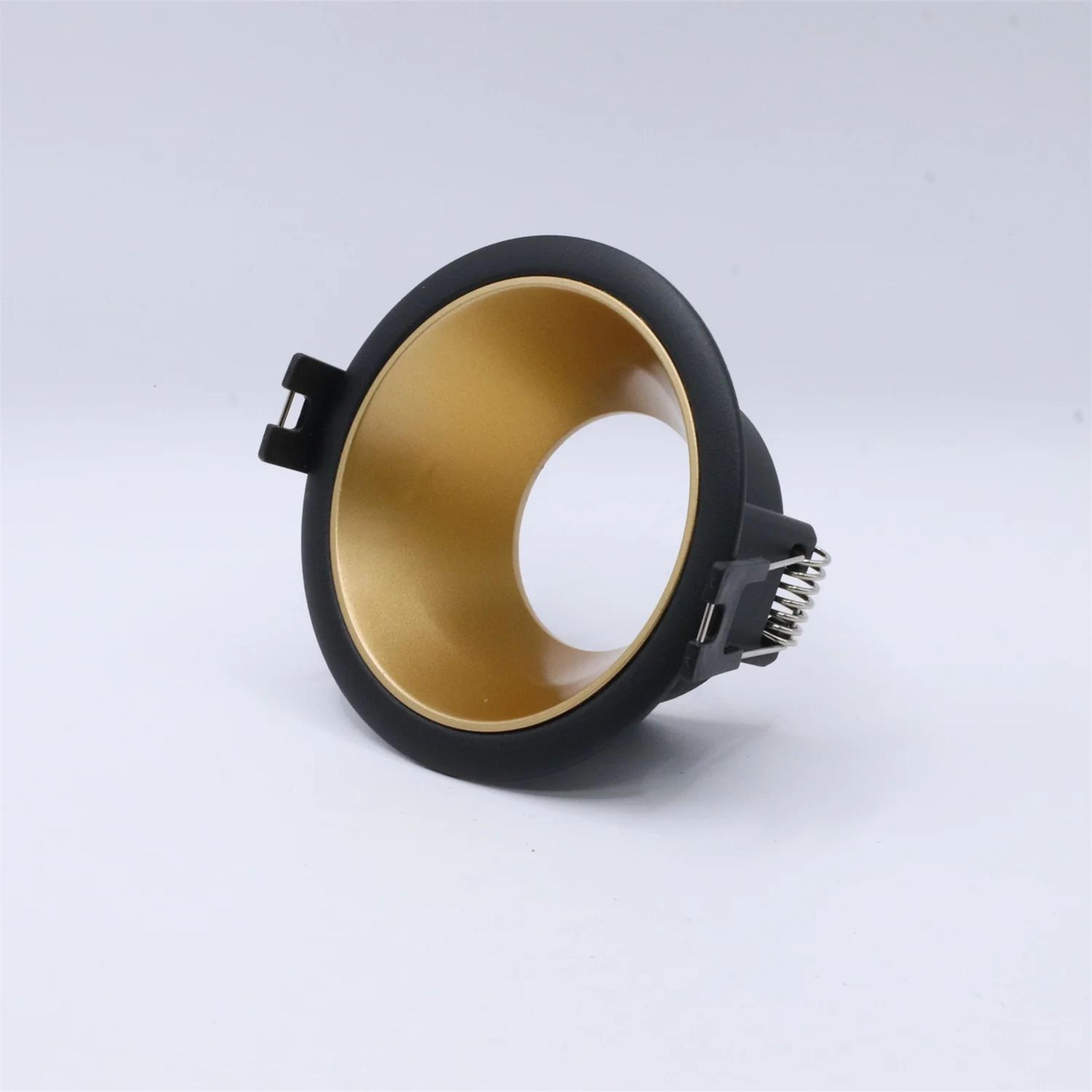 Round Fixed Downlight Frame  Aluminum Alloy GU10 MR16 Ceiling Spotlight Fitting With 295 In Cutout  11