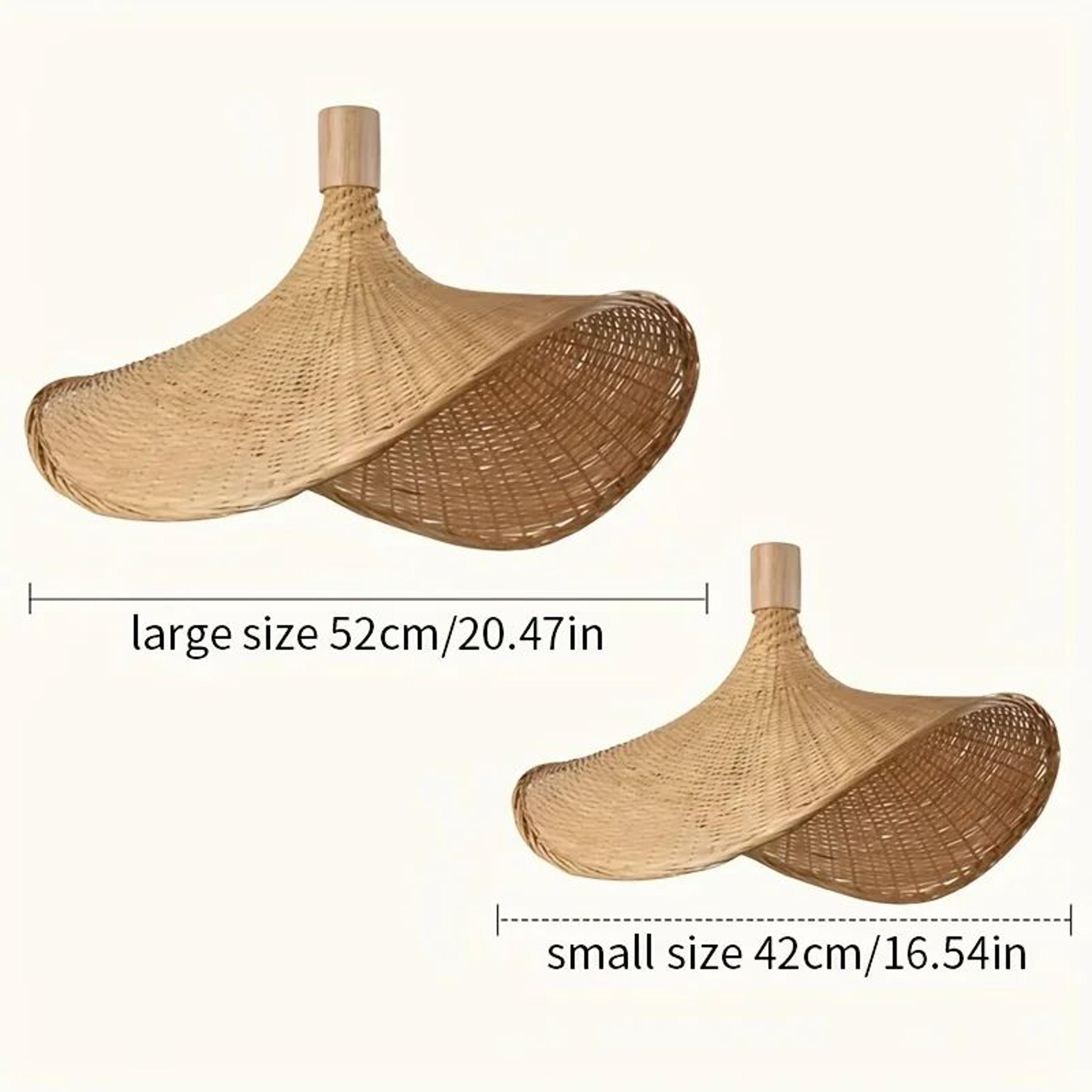 Handwoven Bamboo Pendant Light  Woven Rattan Style Hanging Lamp In 1181 1575 Or 1969 In For Living  8