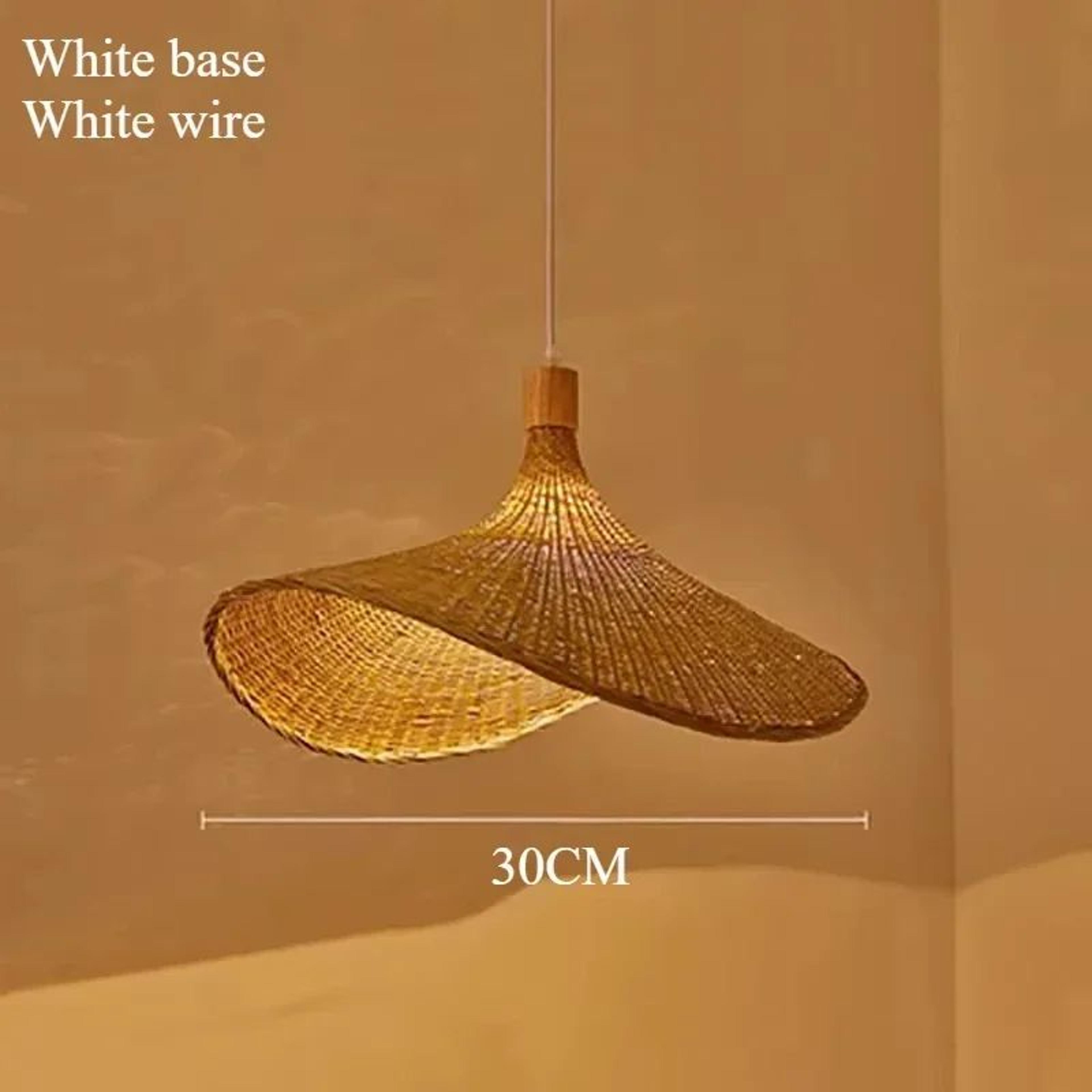 Handwoven Bamboo Pendant Light  Woven Rattan Style Hanging Lamp In 1181 1575 Or 1969 In For Living  9