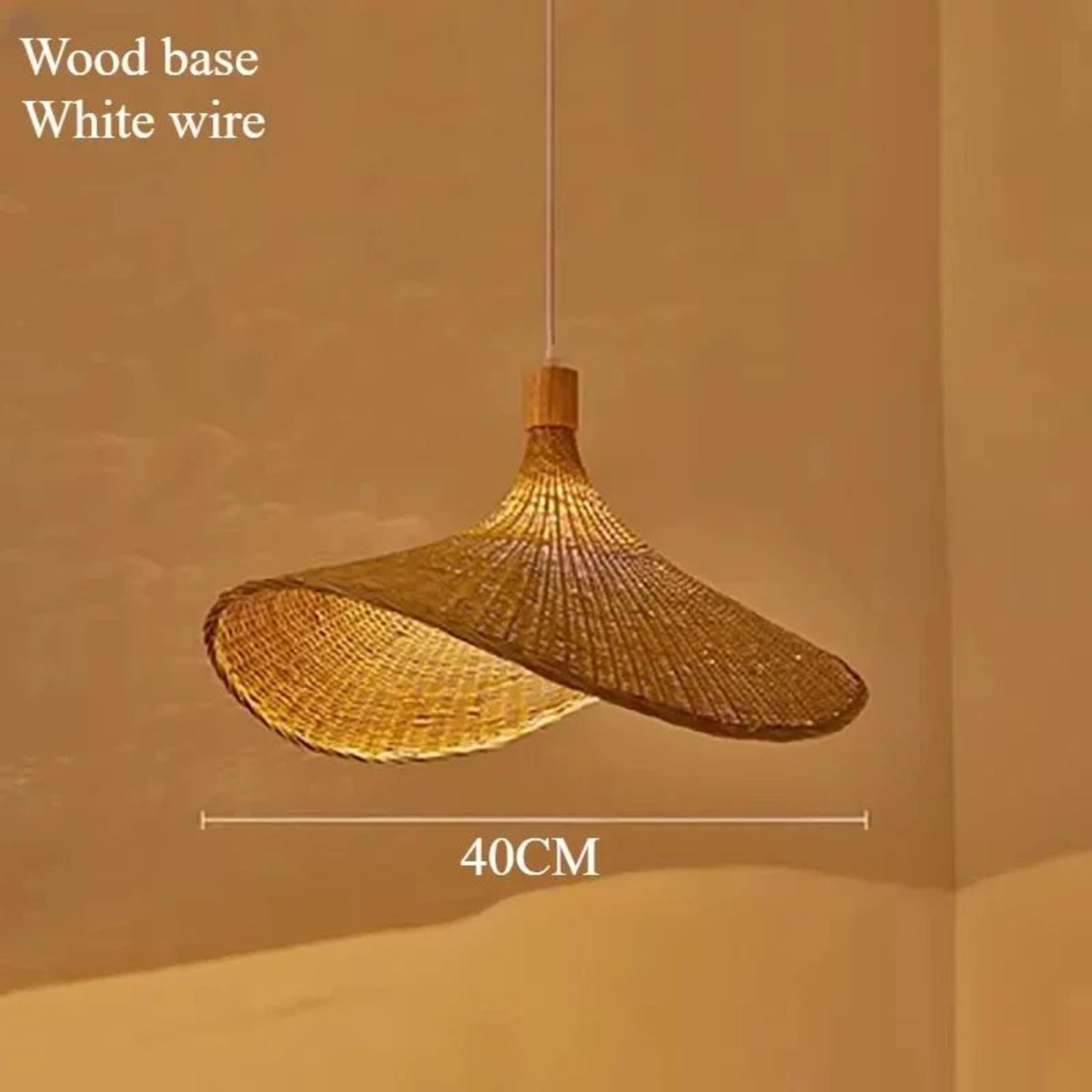 Handwoven Bamboo Pendant Light  Woven Rattan Style Hanging Lamp In 1181 1575 Or 1969 In For Living  10