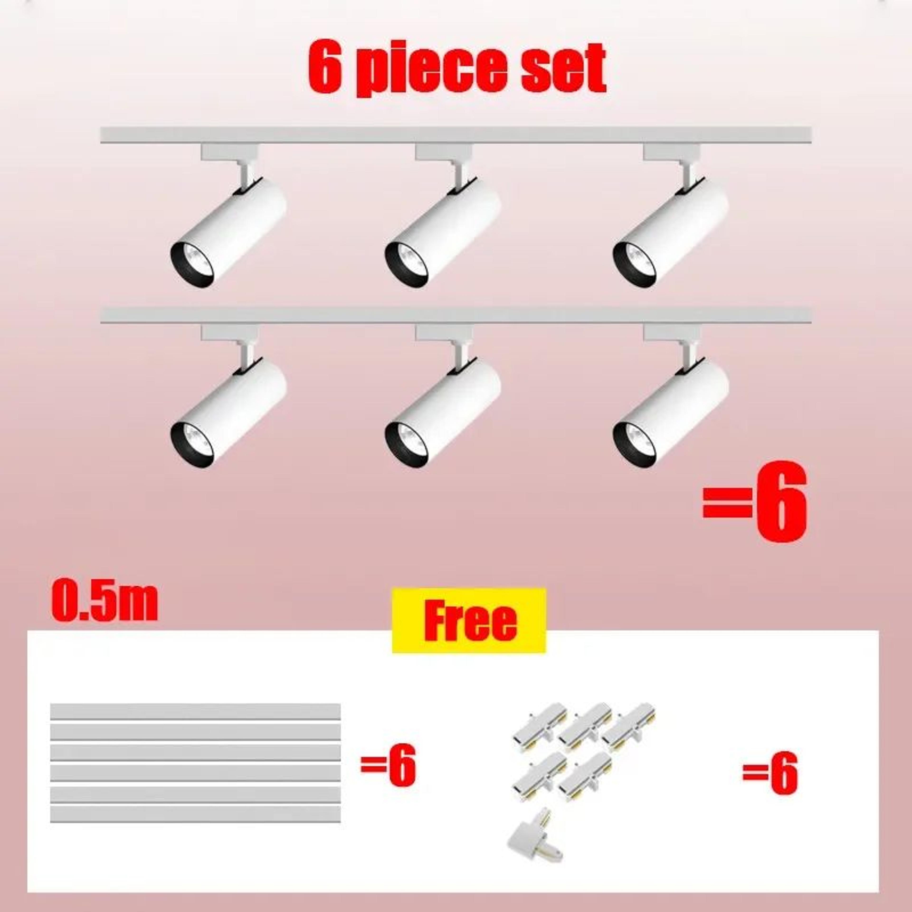 Adjustable COB LED Track Light  10W 20W Or 30W Ceiling Spotlight With High CRI For Indoor Accent An 18