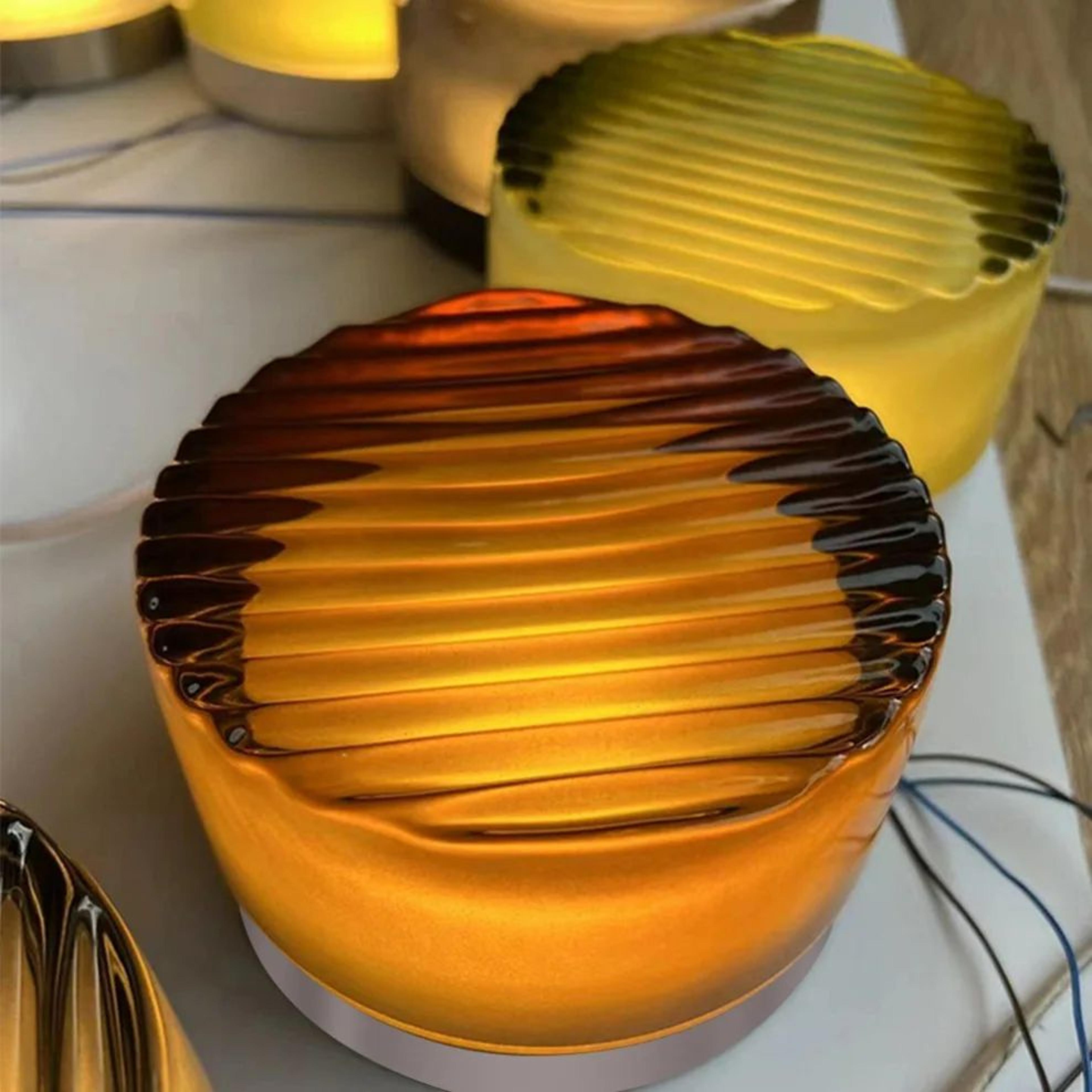 Round LED Acrylic Wall Lamp  Modern 5 W 3 Color Accent Light In White Amber Or Grey For Bedroom Stu 4