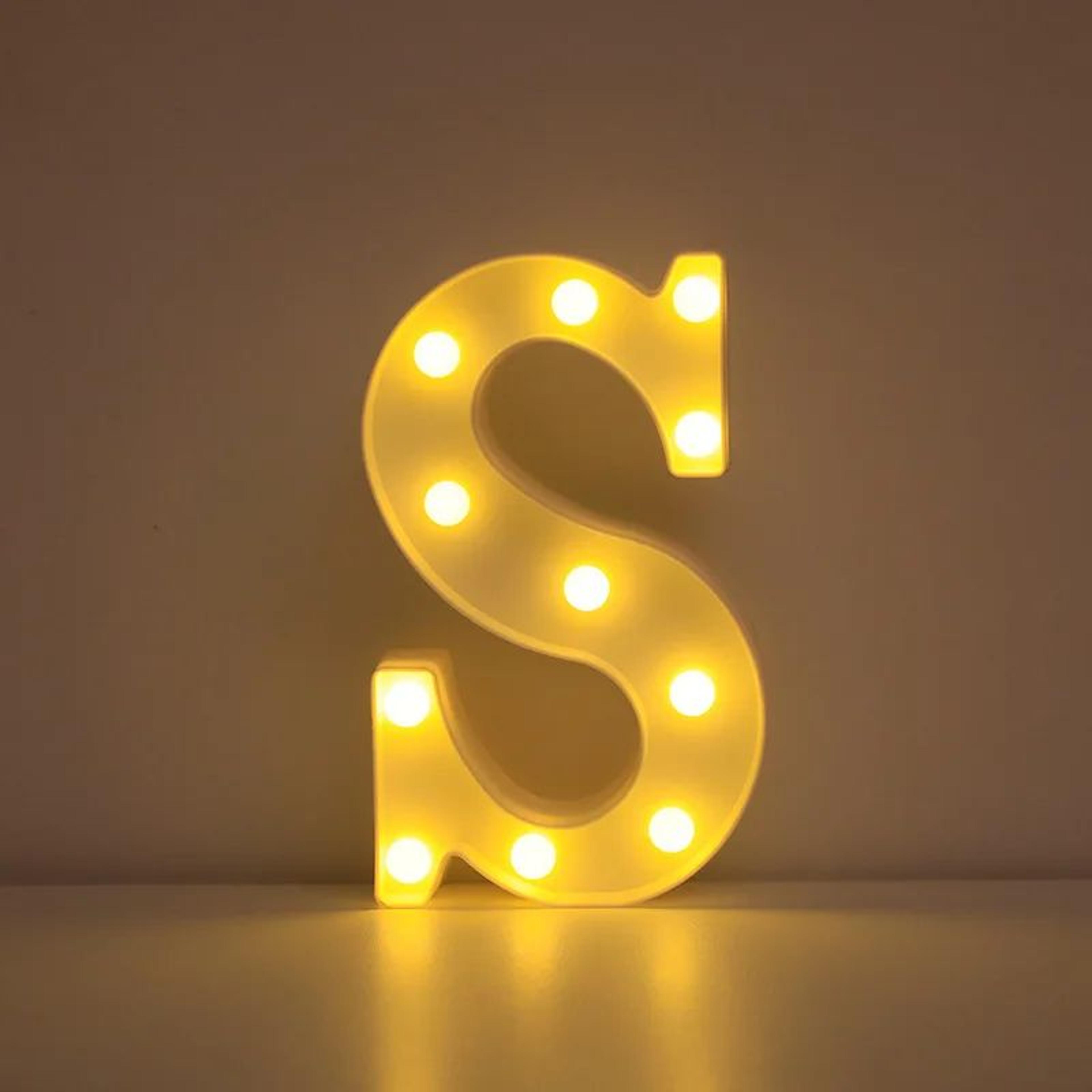 LED Letter  Number Light  866 In Warm White Battery Operated Marquee Lamp For Wedding Birthday And  22