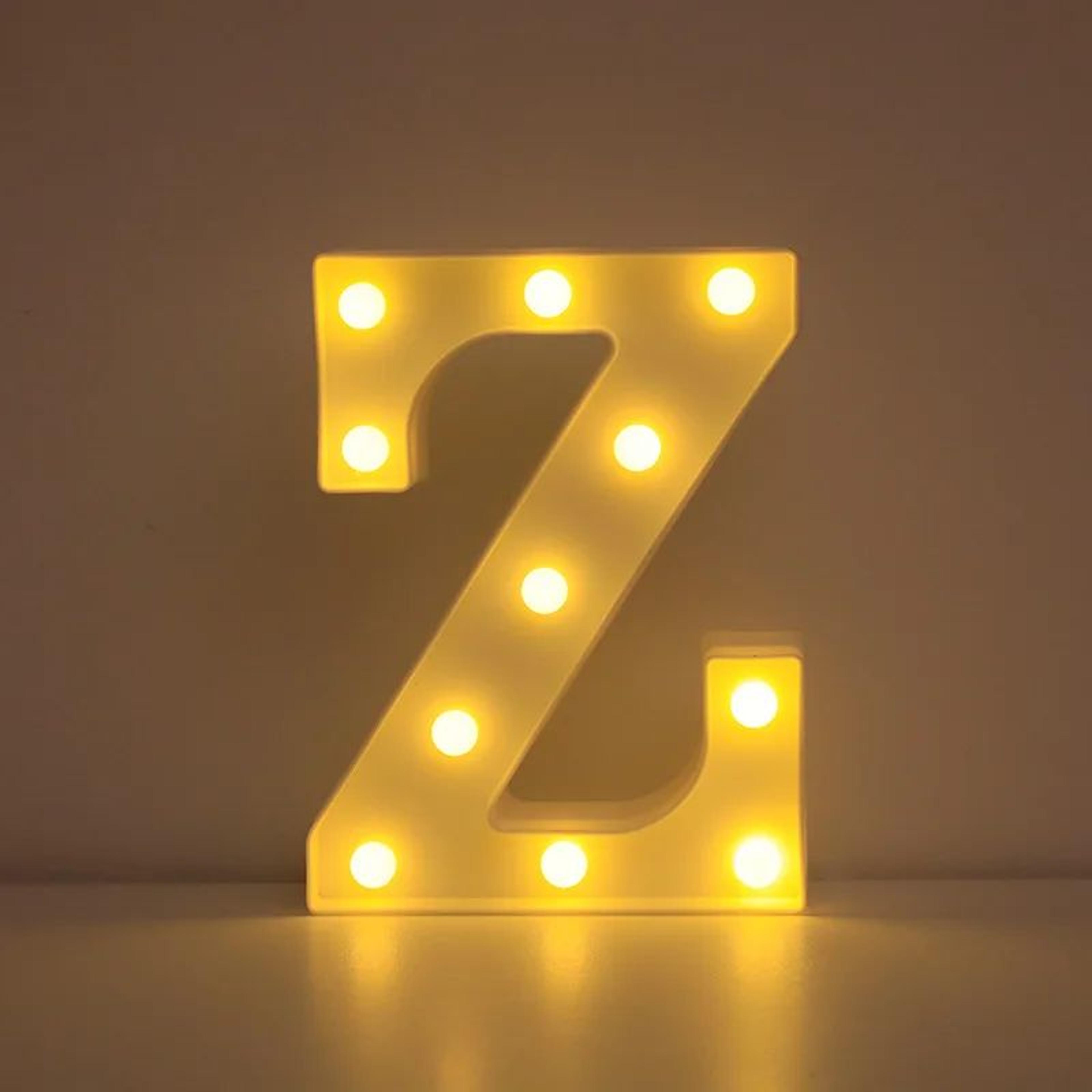 LED Letter  Number Light  866 In Warm White Battery Operated Marquee Lamp For Wedding Birthday And  29