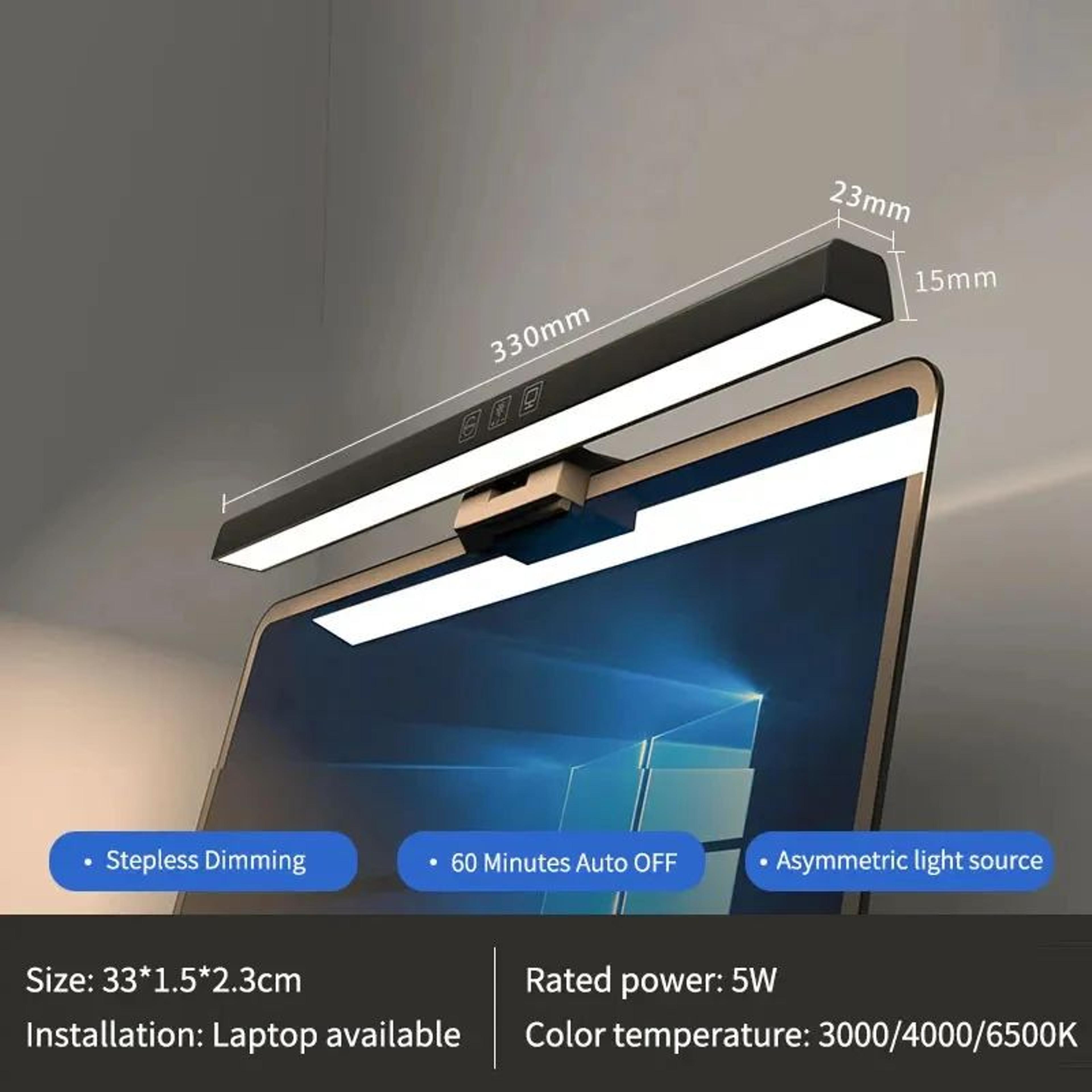 LED Monitor Light Bar  USB Desk Lamp With Touch Control Stepless Dimming 3 Color Temperatures And T 6