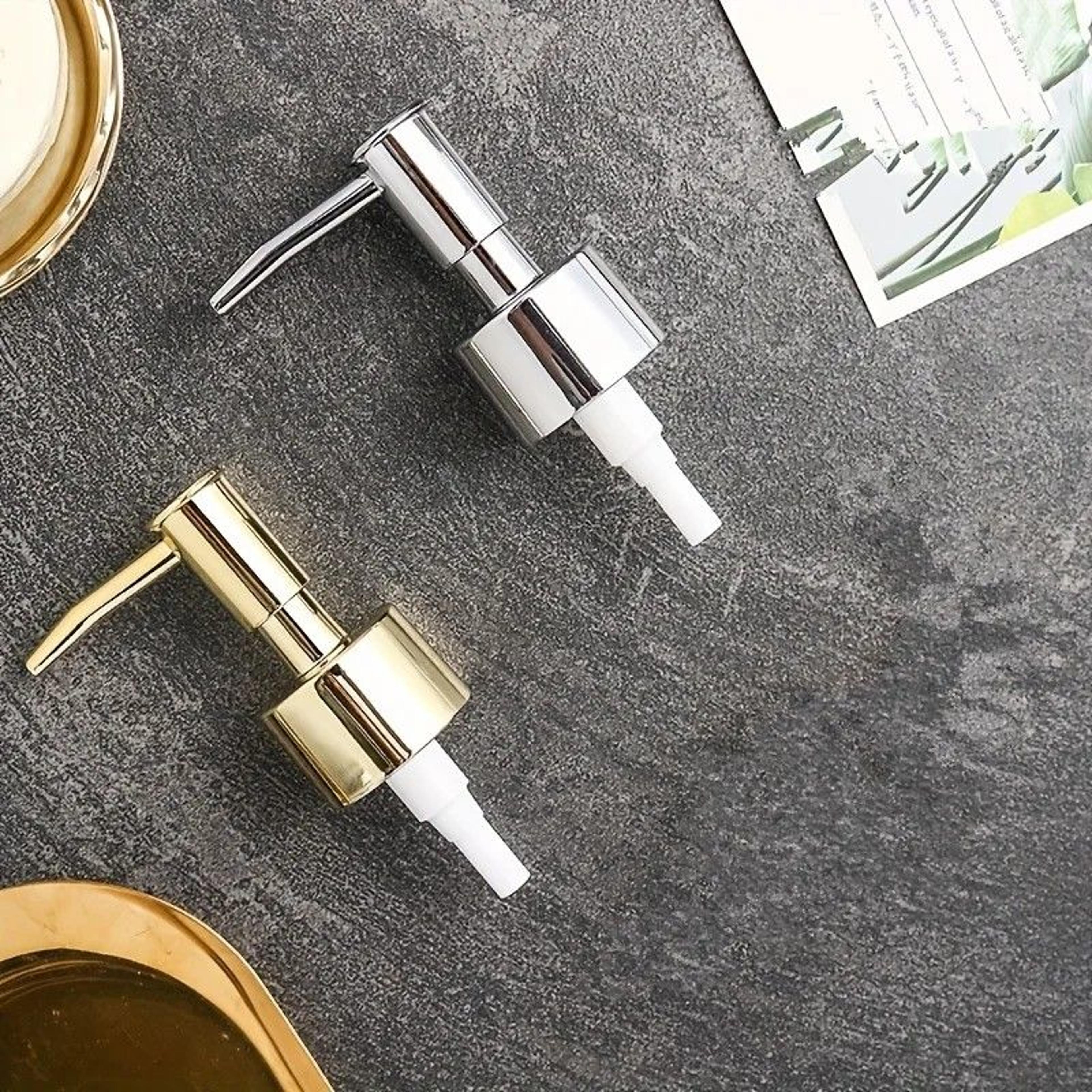 Soap Liquid Pump Replacement Set Freestanding Lotion Dispenser With Tube Press Pump For Cosmetic Cr 1