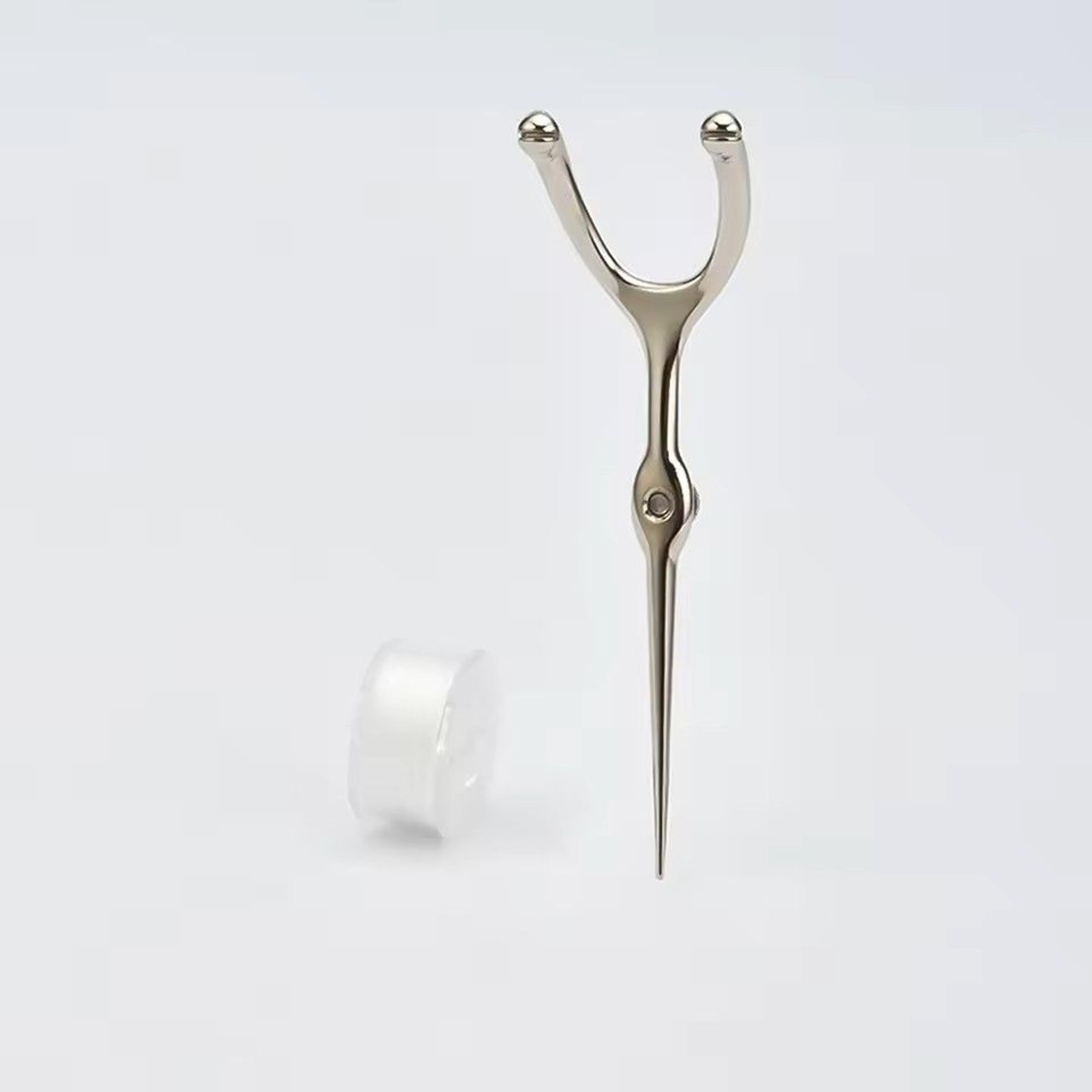 Stainless Steel Toothpick And Reusable Y Shape Flossing Holder Portable Eco Friendly Teeth Cleaning 4