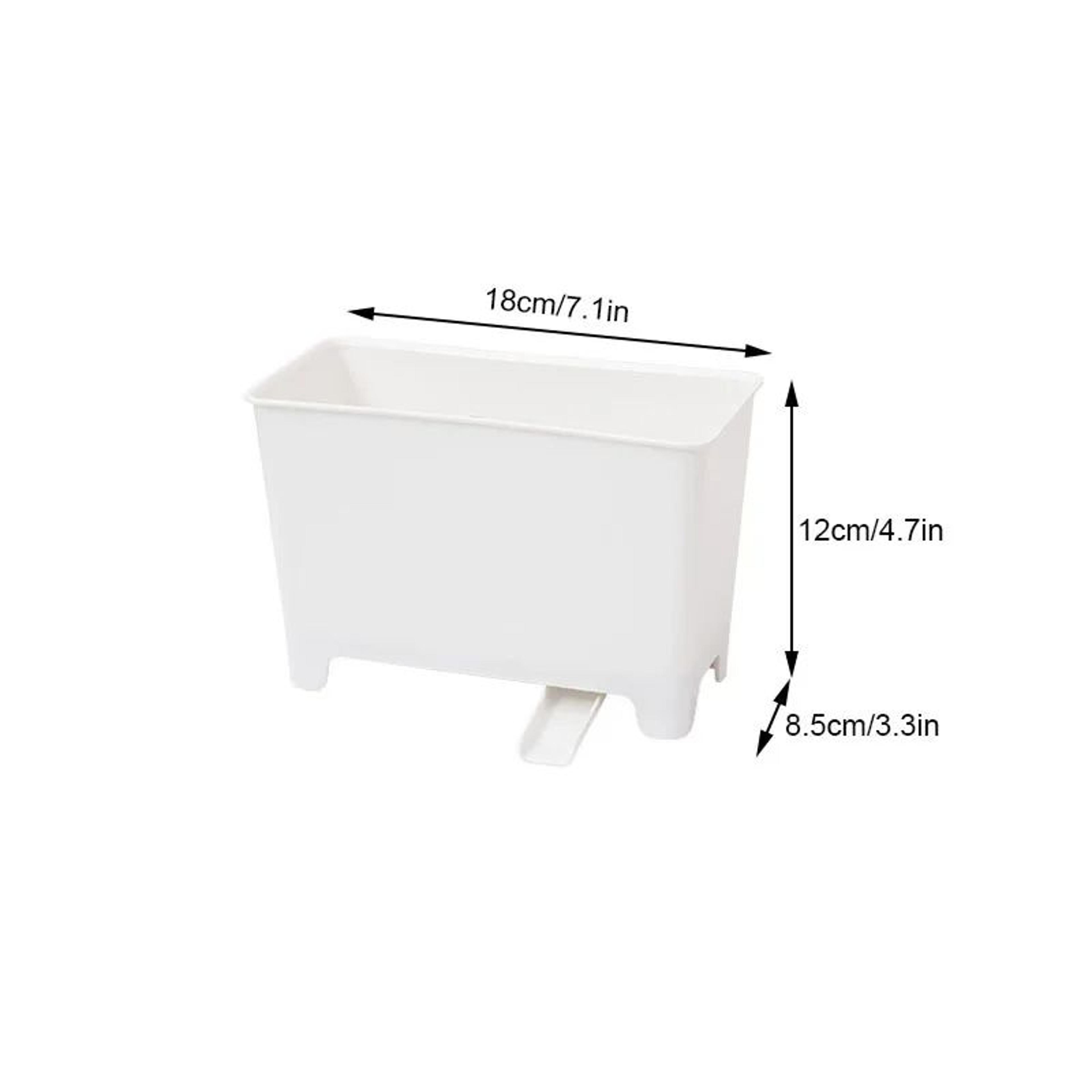 Kitchen Waste Bin With Filter  SinkSide Food Residue And Soup Strainer Recycling Container 2