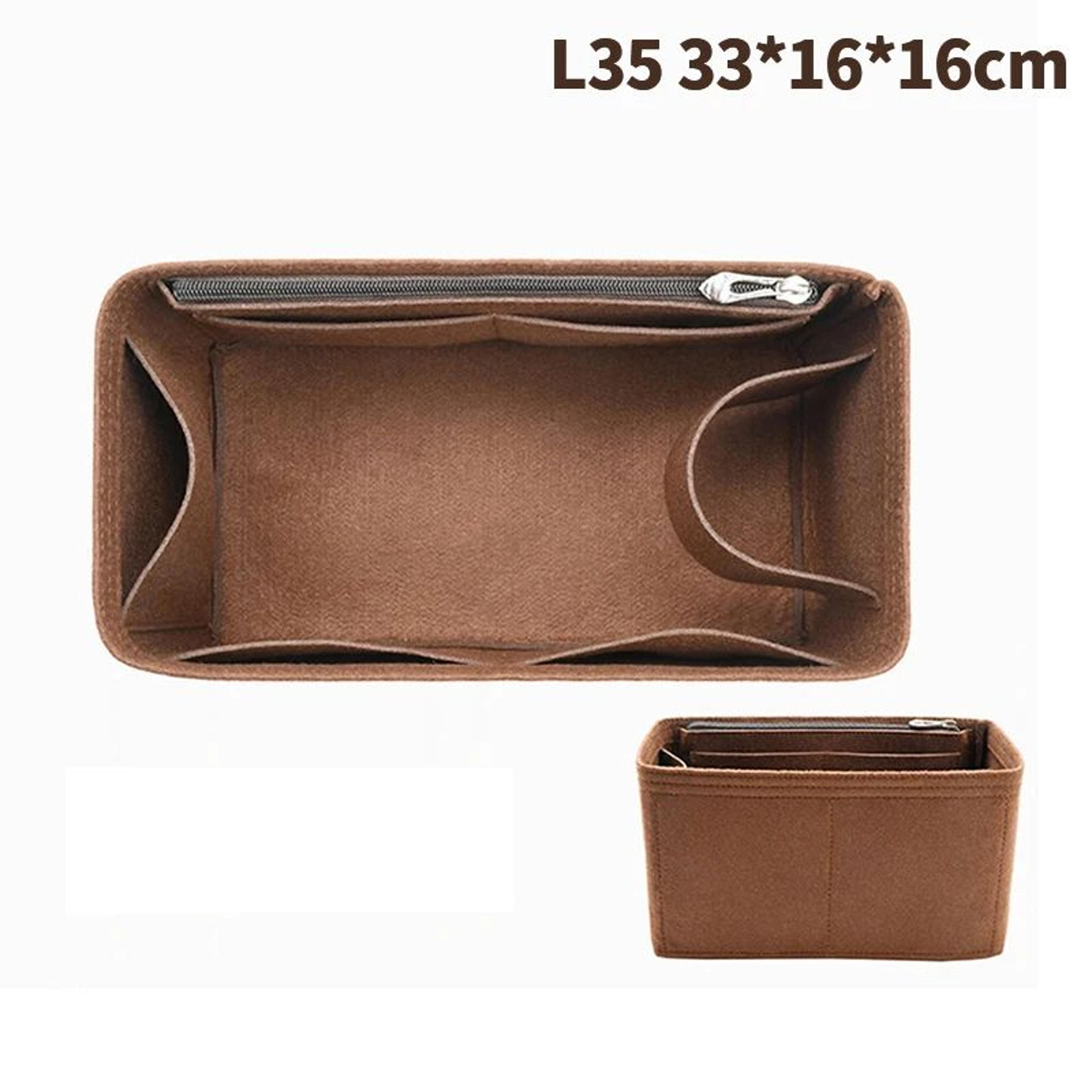 Felt Cloth Bag Organizer Insert Portable Handbag And Makeup Organizer 17