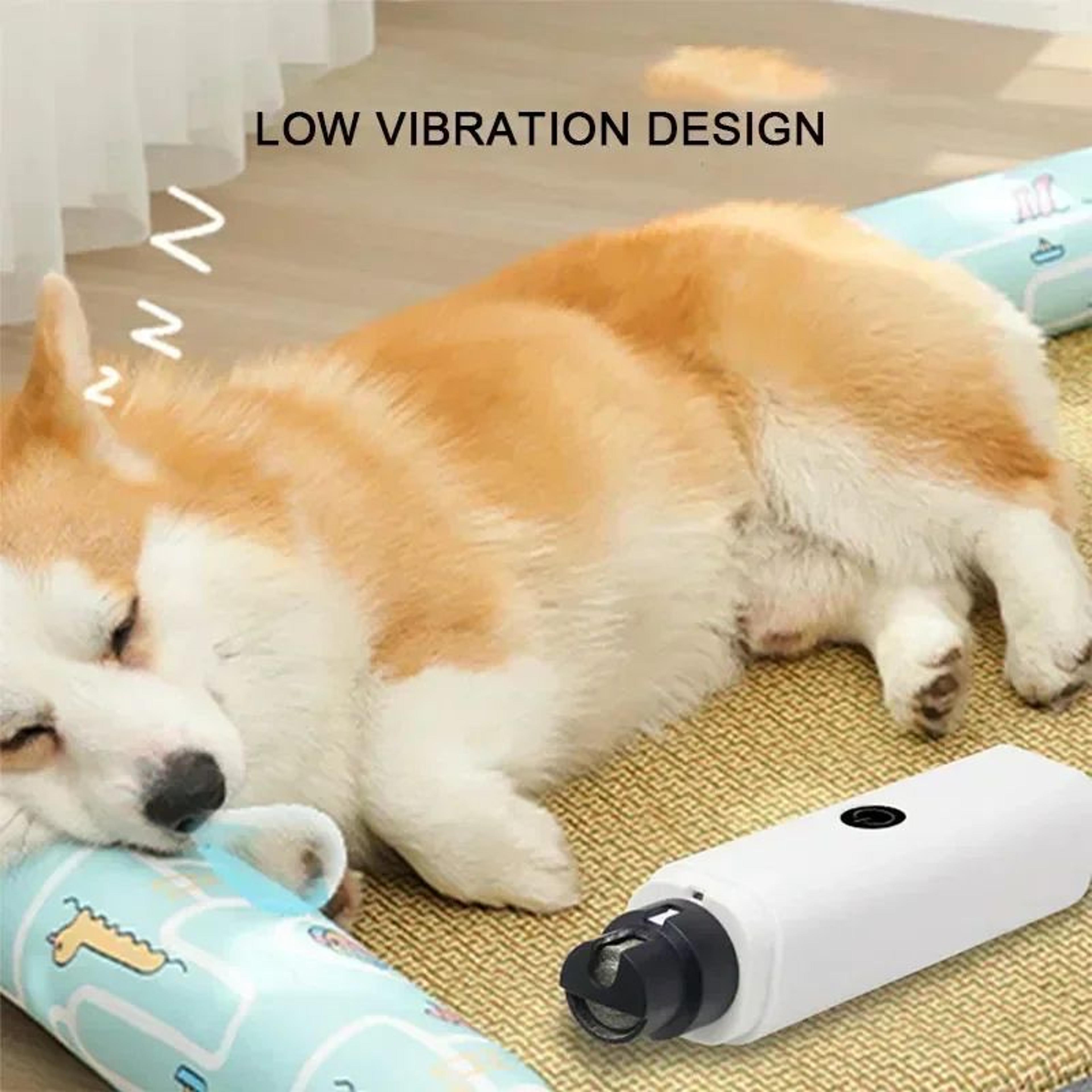 Electric Pet Nail Clippers Rechargeable Nail Grinder With LED Light For Dogs And Cats 3