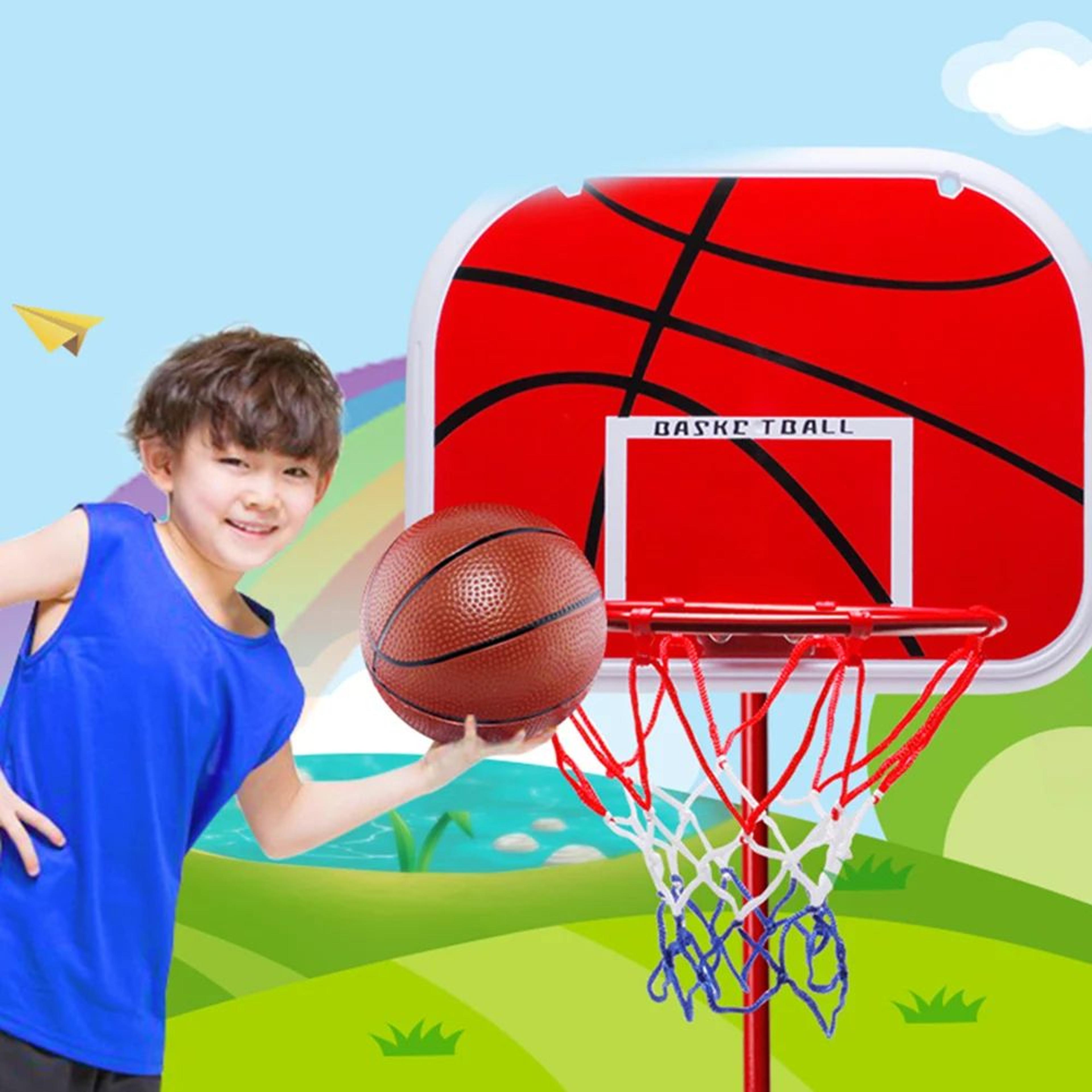 Adjustable Kids Basketball Hoop Set 1
