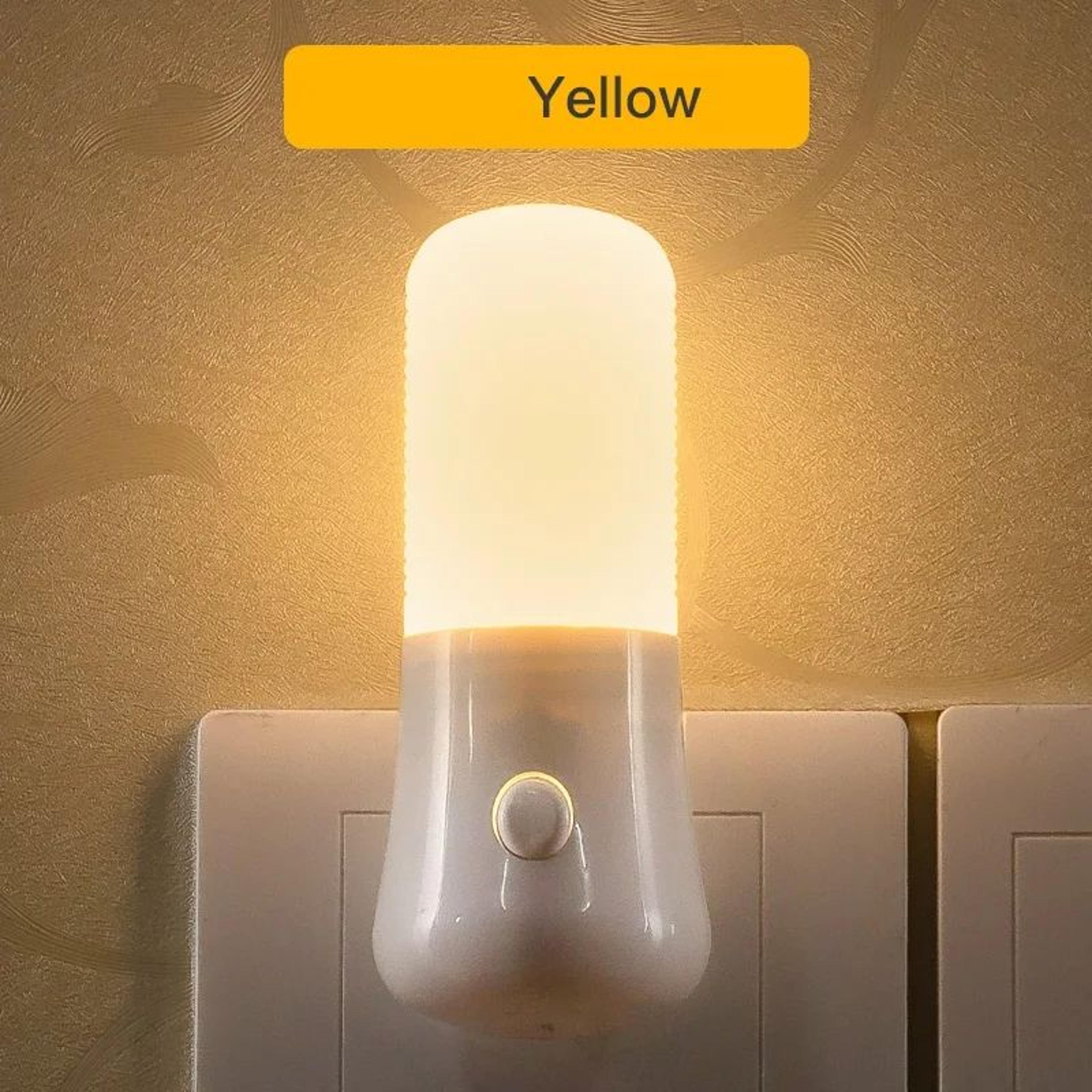 Plug In LED Night Light With Switch 1