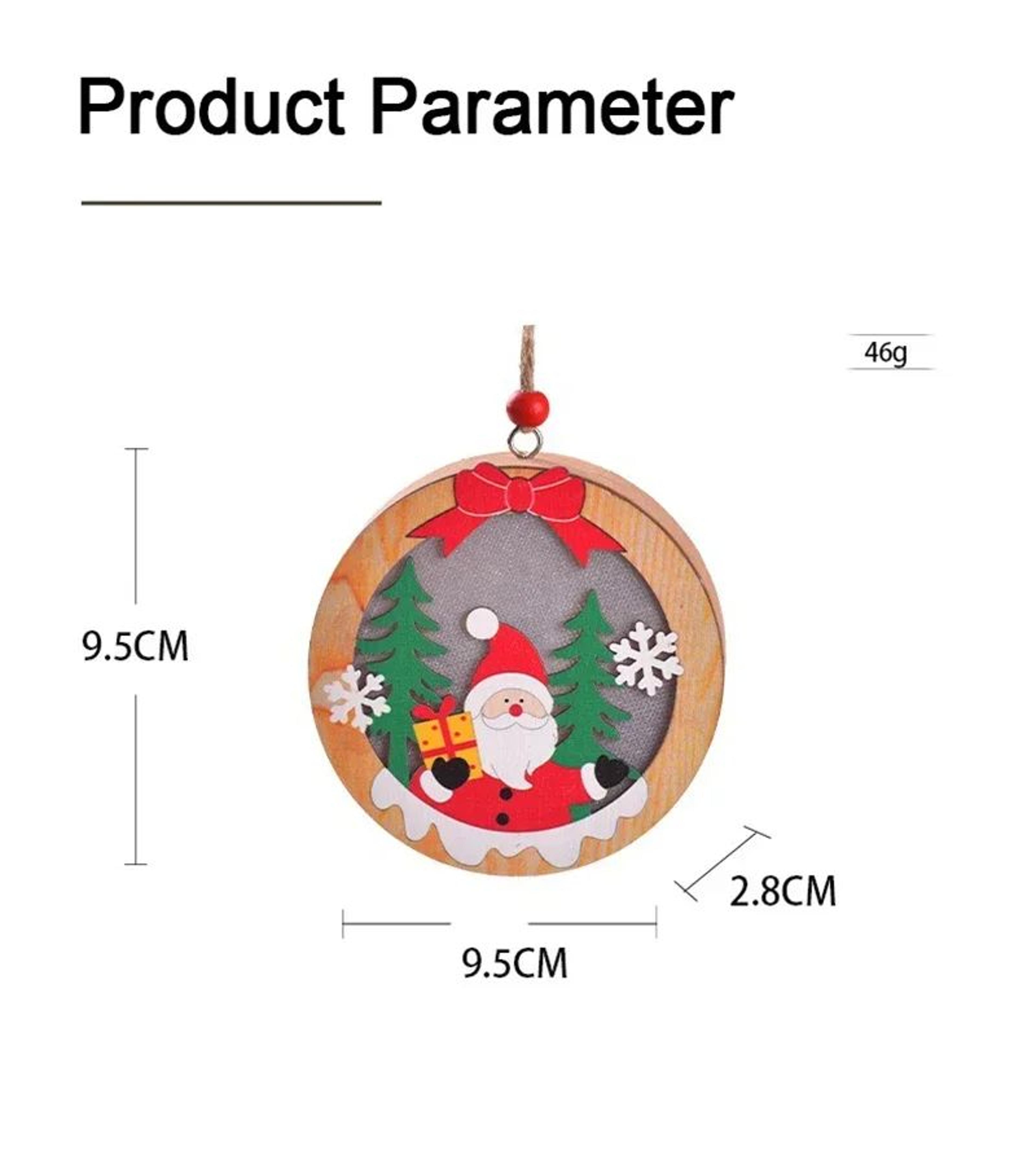 LED Christmas Tree Pendant Night Light 6