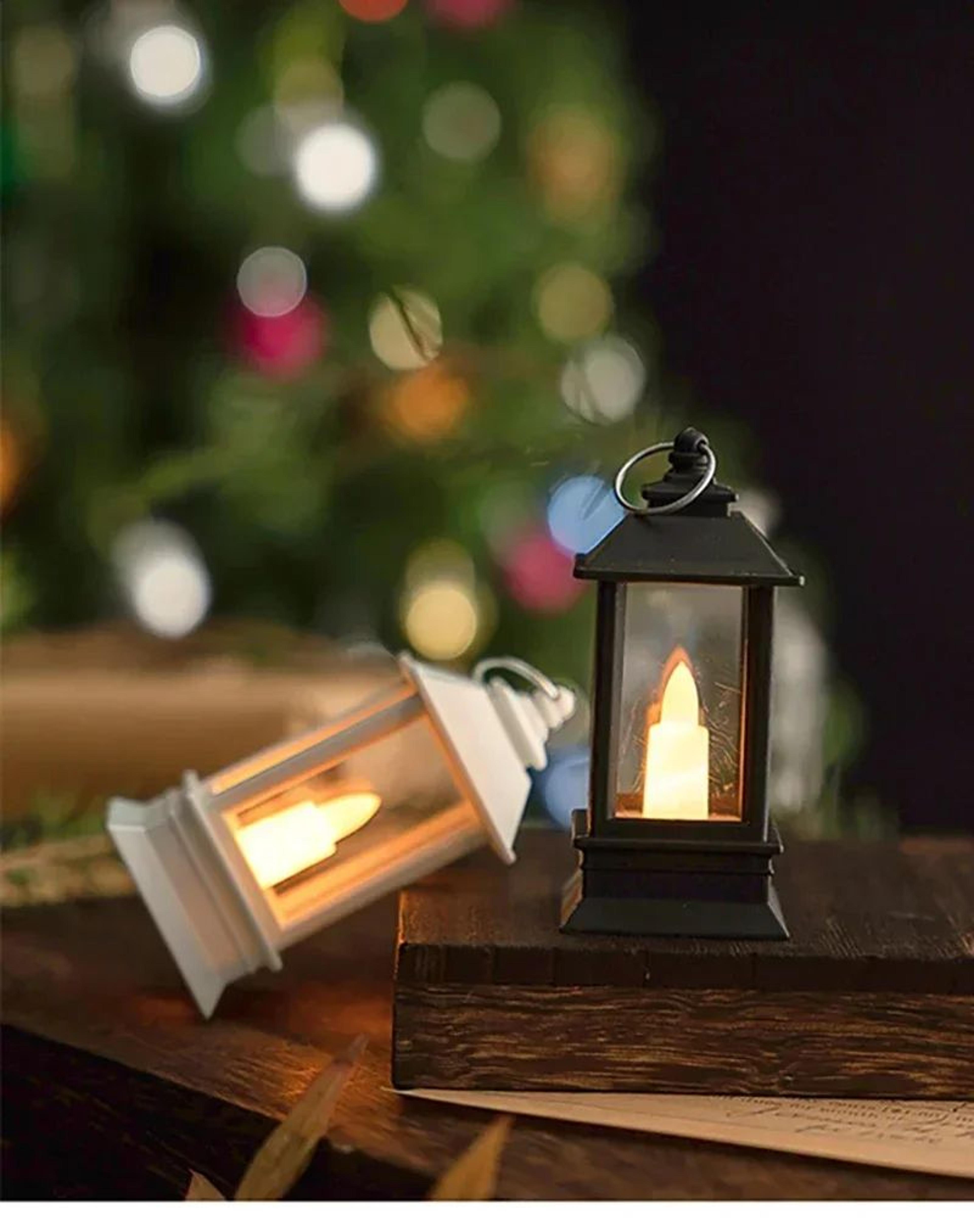 Vintage LED Oil Lamp Night Light 5