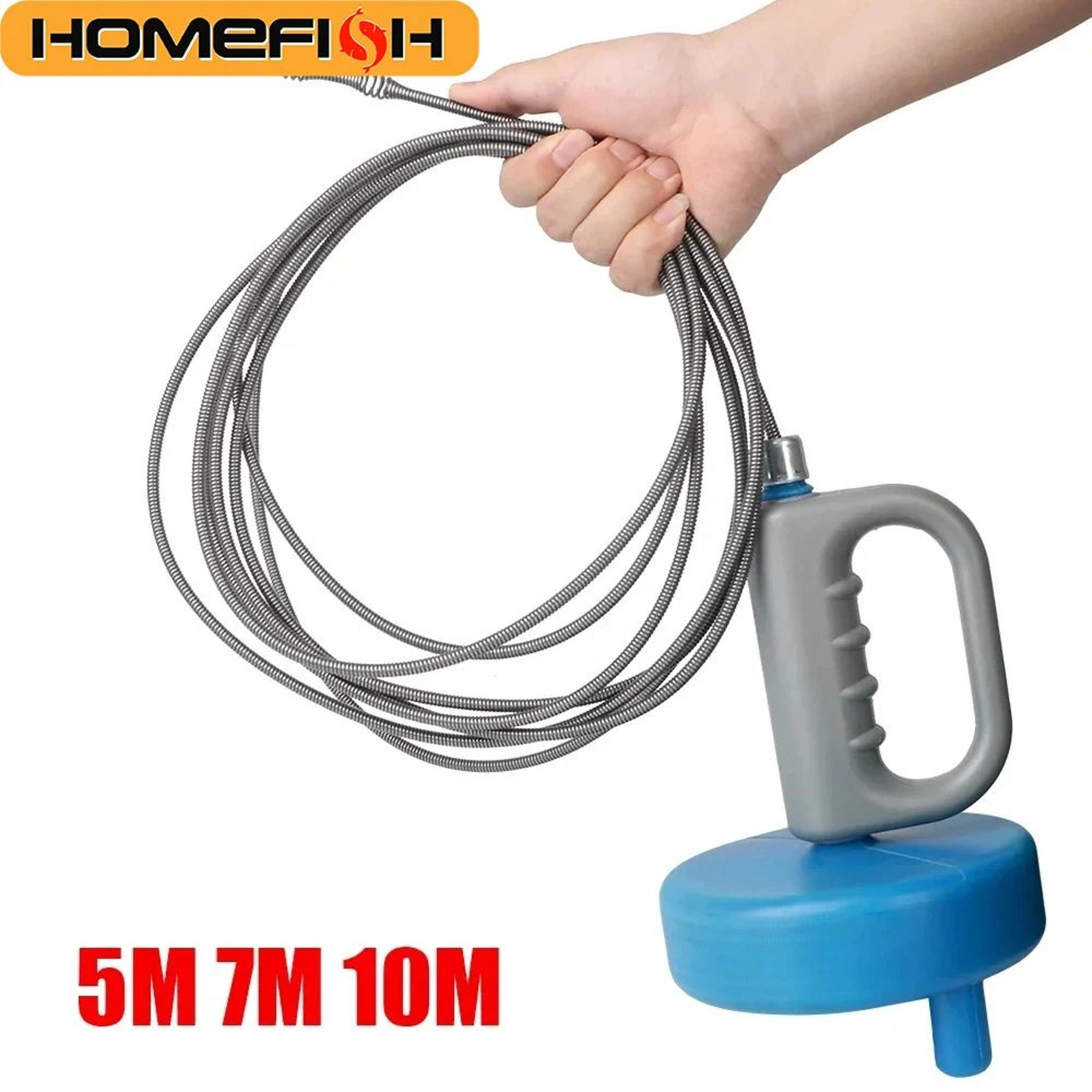 extendable drain unblocker tool