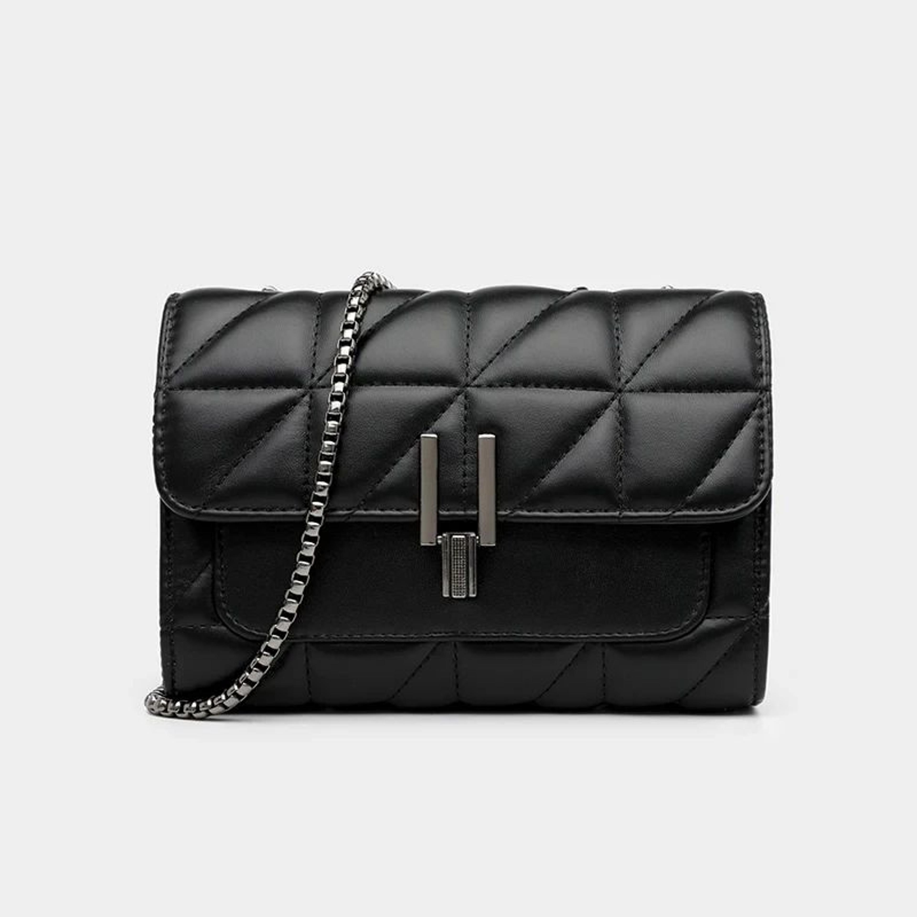 Women Quilted Chain Crossbody Bag 5