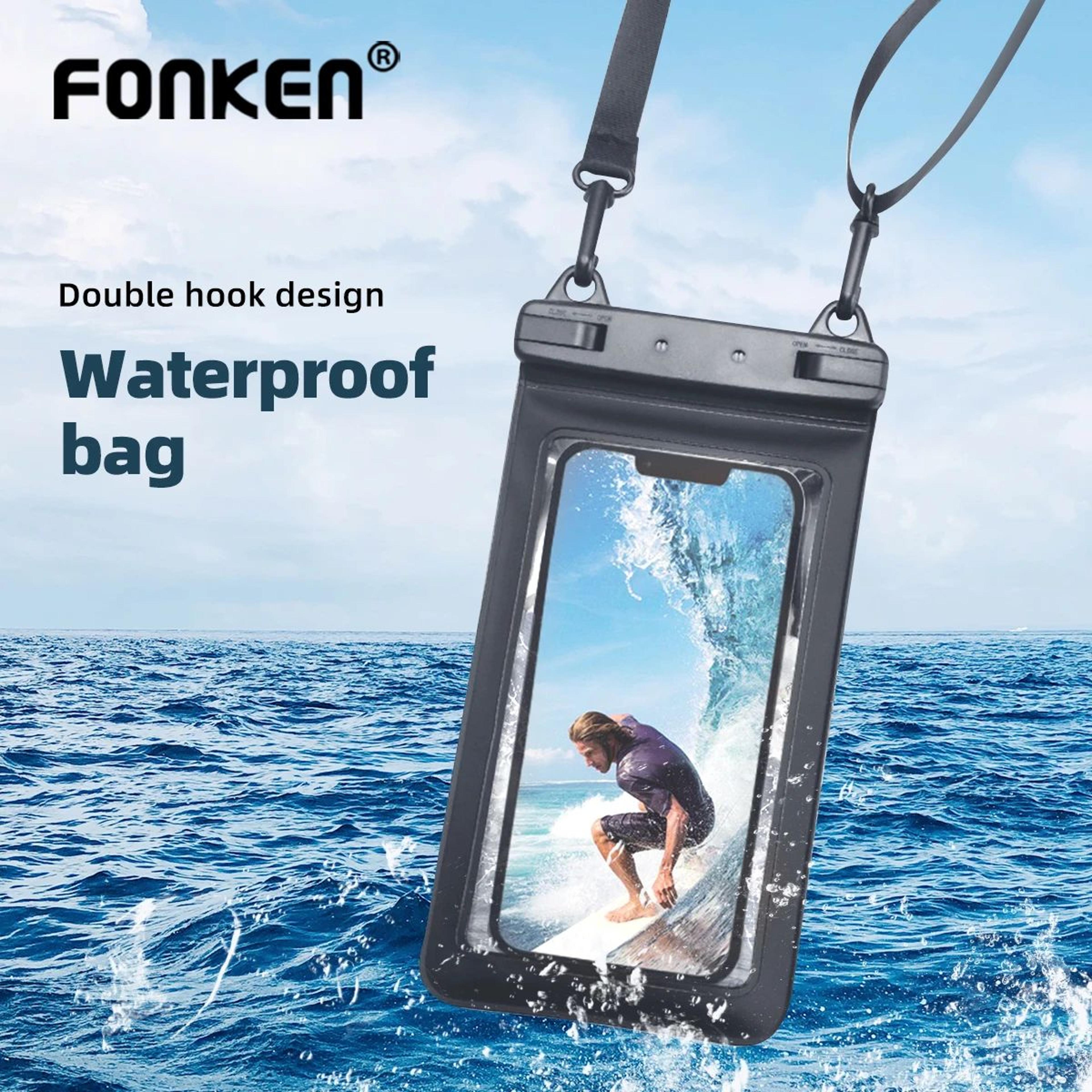 waterproof phone pouch for swimming and travel