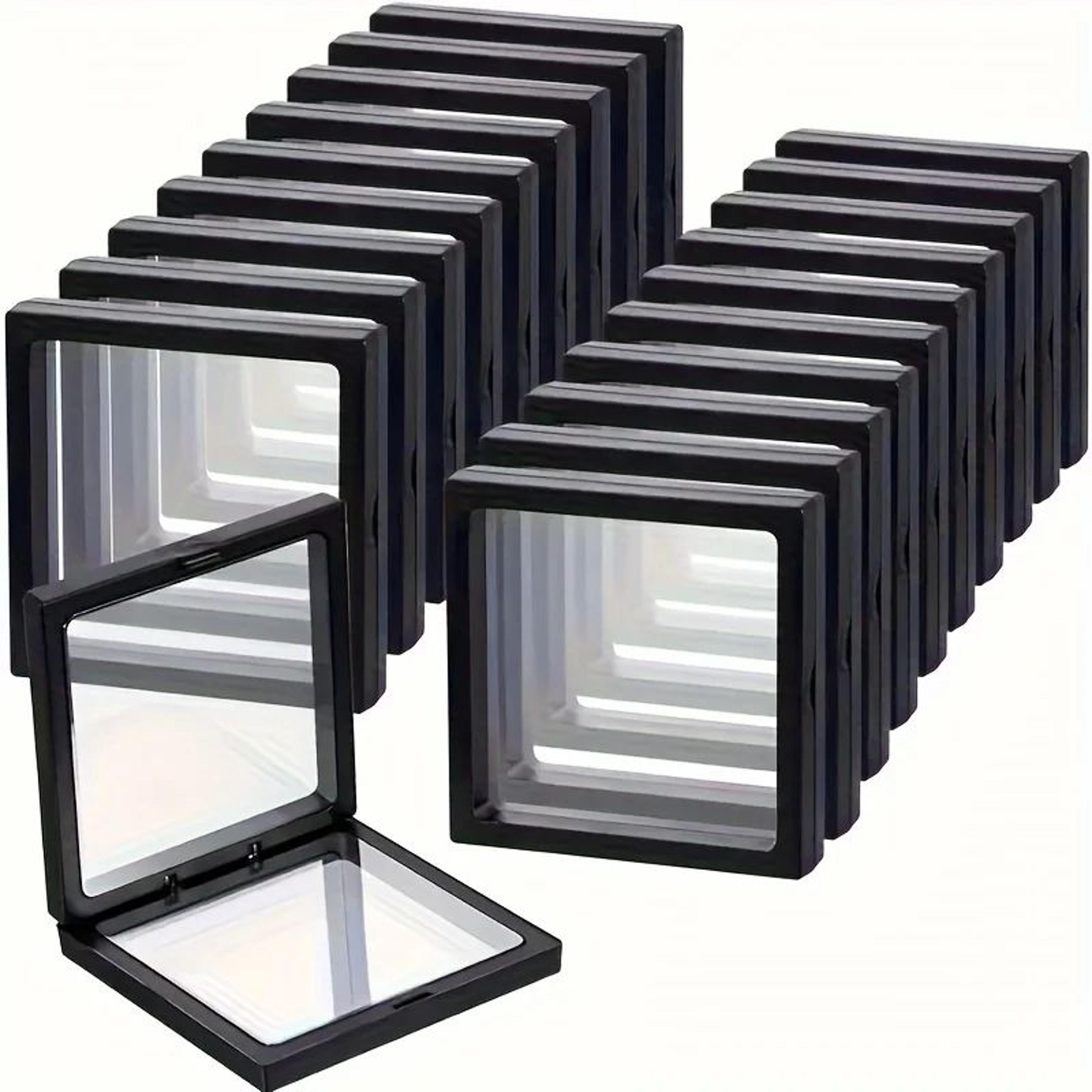 3d floating jewelry display cases 20 pack