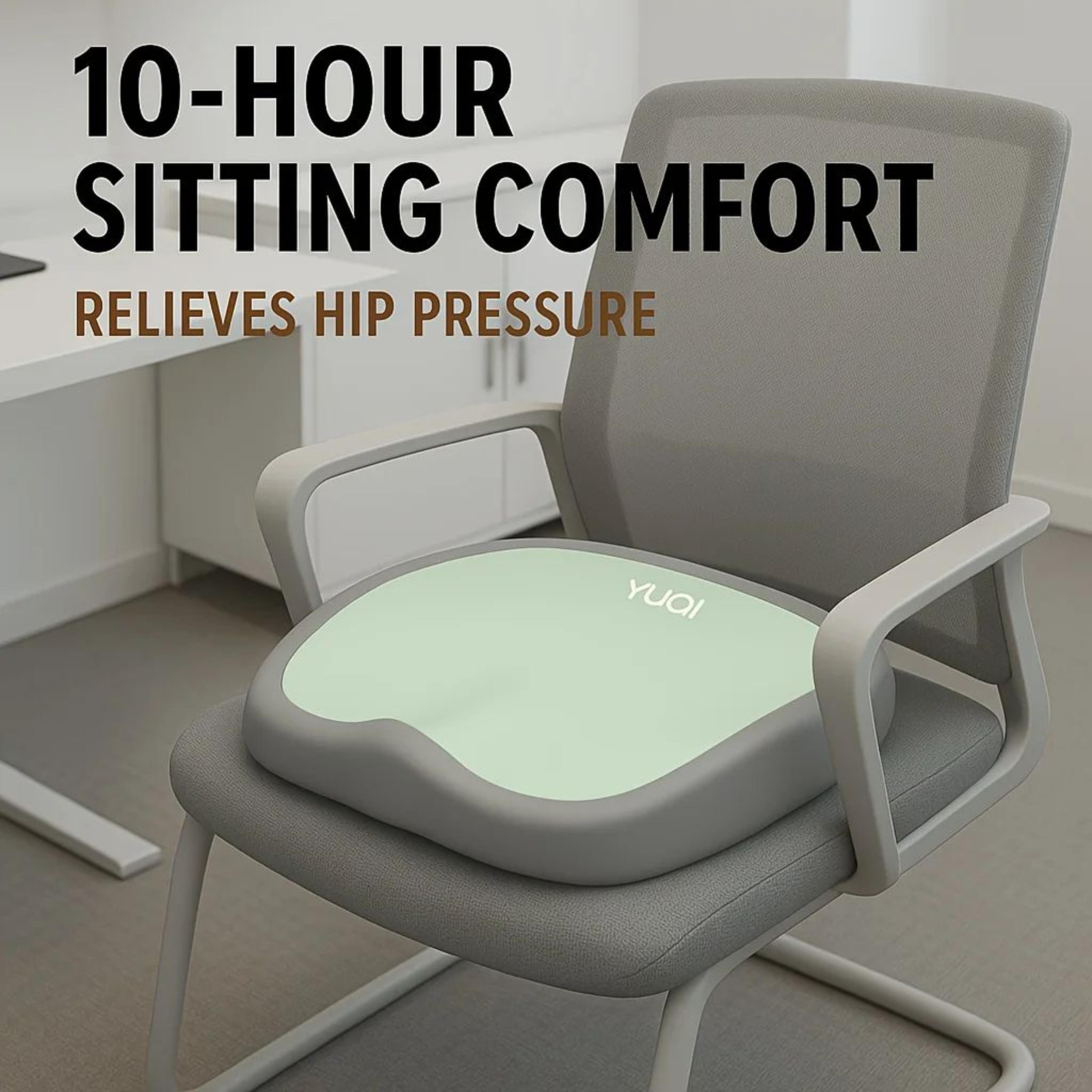 ergonomic memory foam office chair cushion