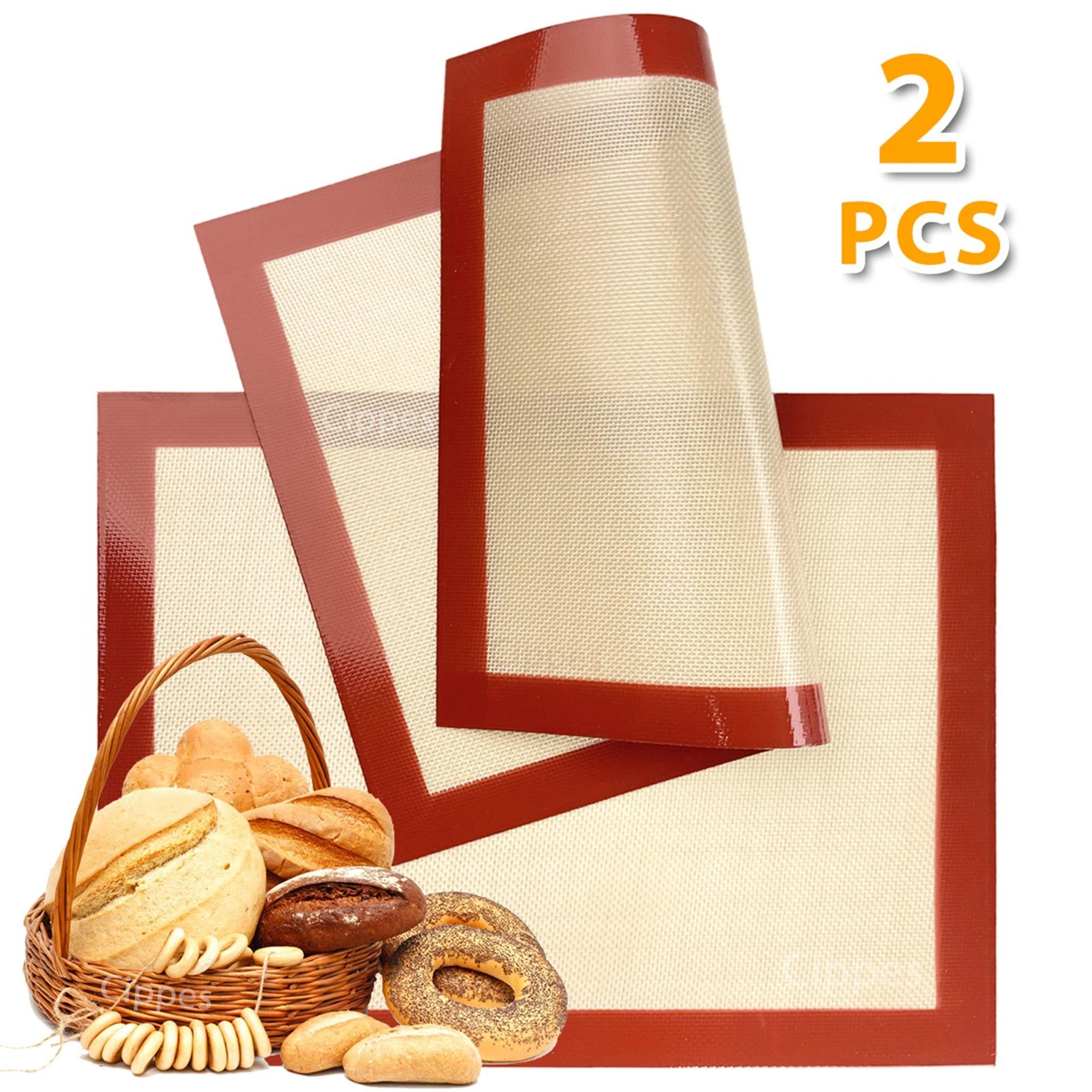 reusable silicone baking mats set