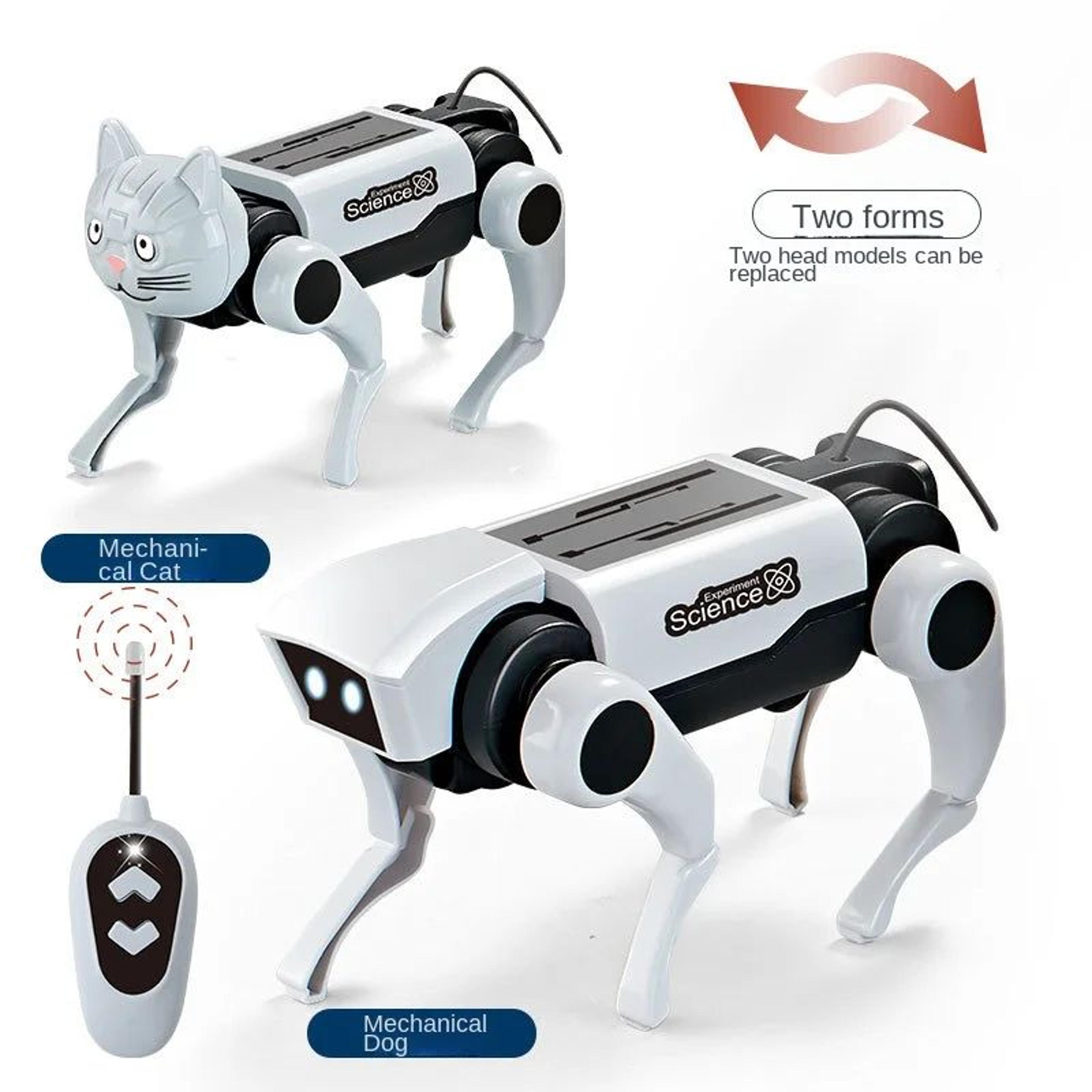 diy rc robot dog assembly toy