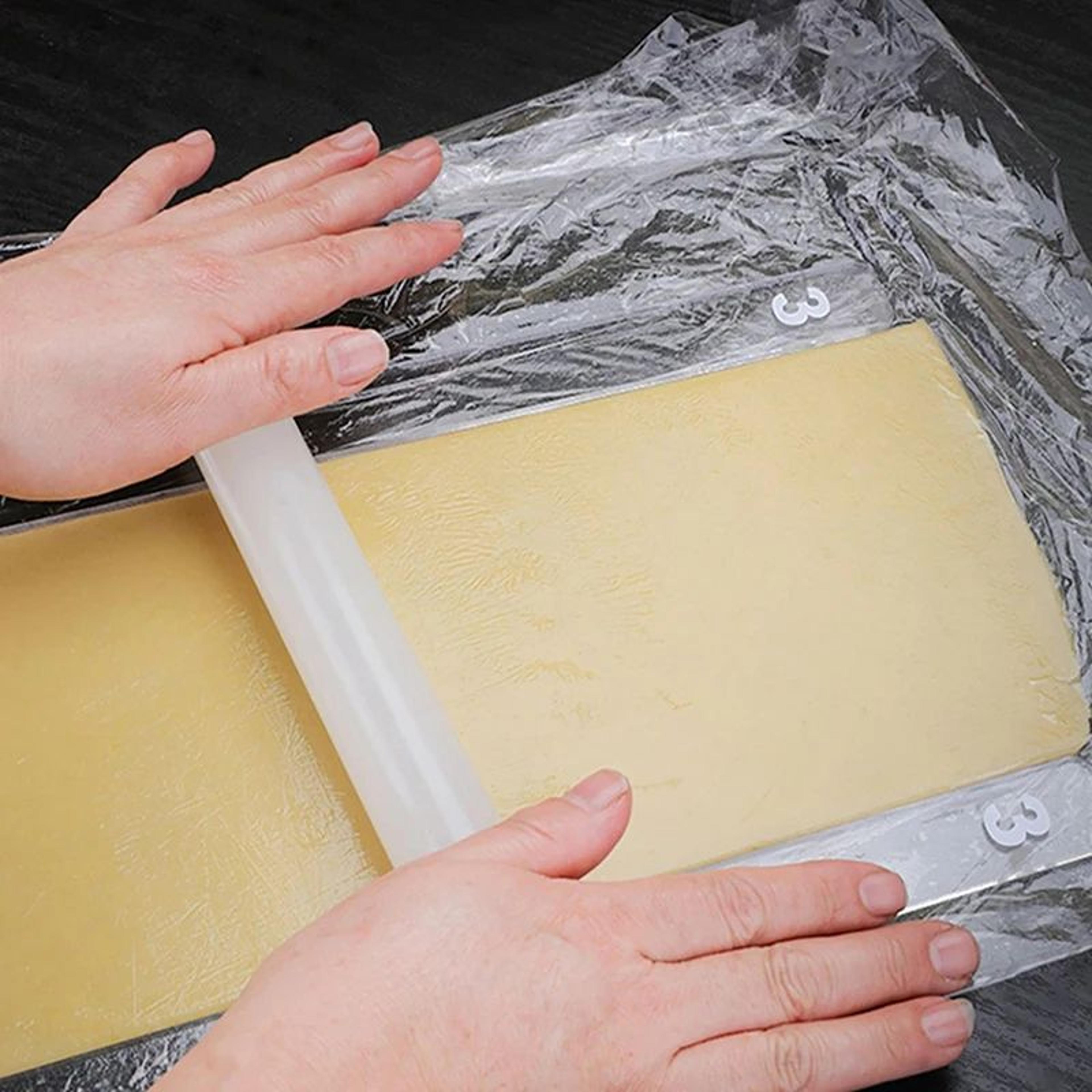 Acrylic Baking Ruler  Pastry Thickness Tool Set 10