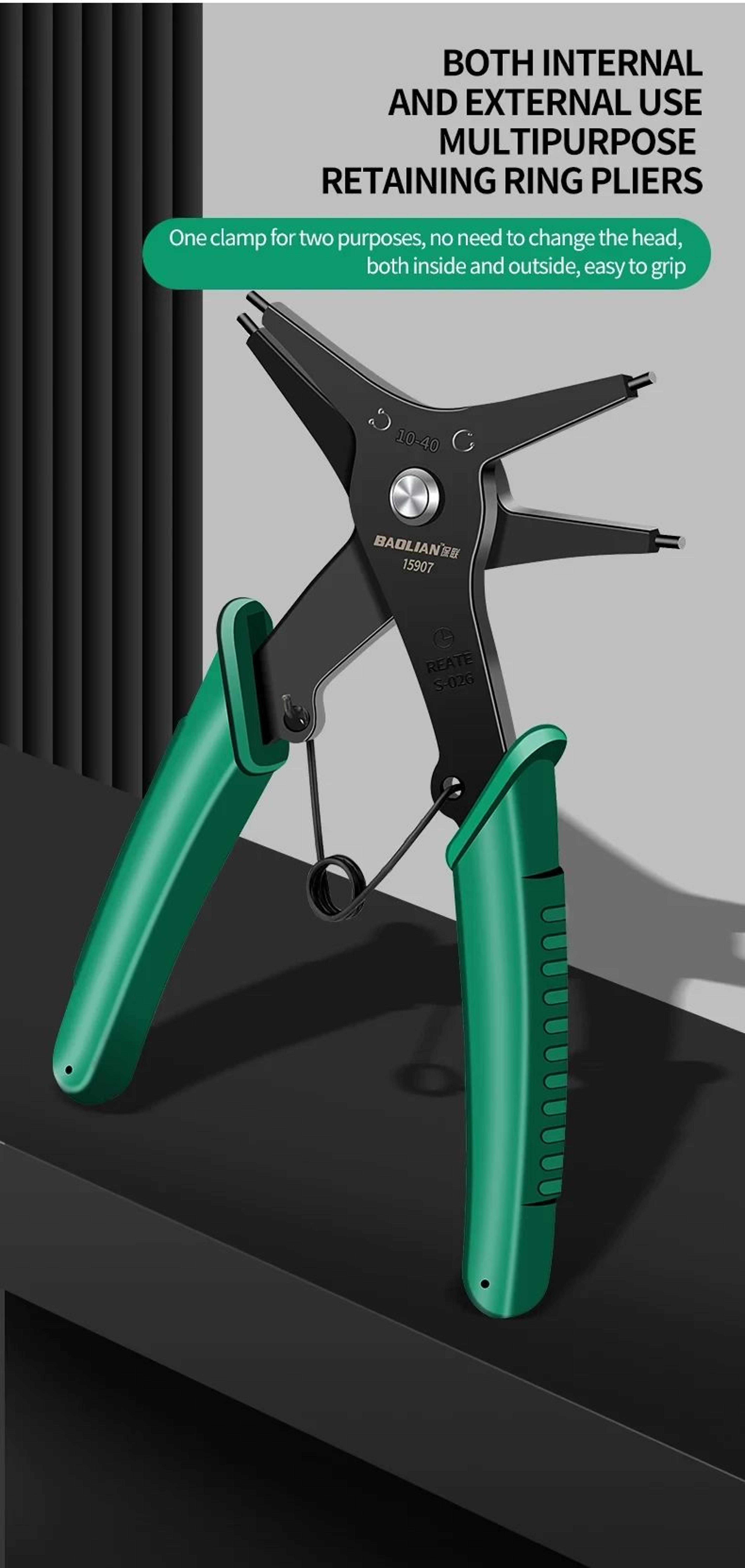 Multifunction Snap Ring Circlip Pliers 7