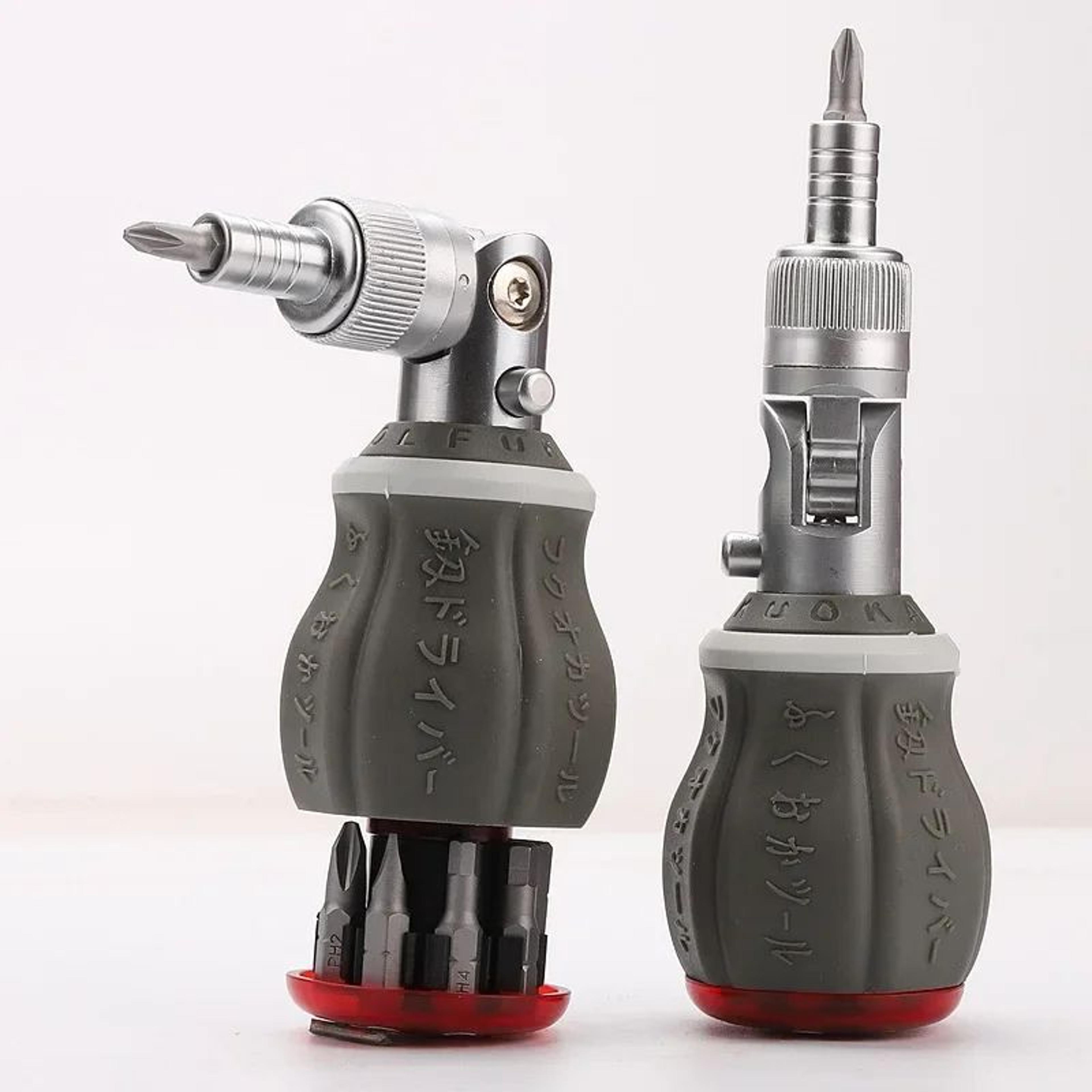 Adjustable Ratchet Screwdriver Set 15