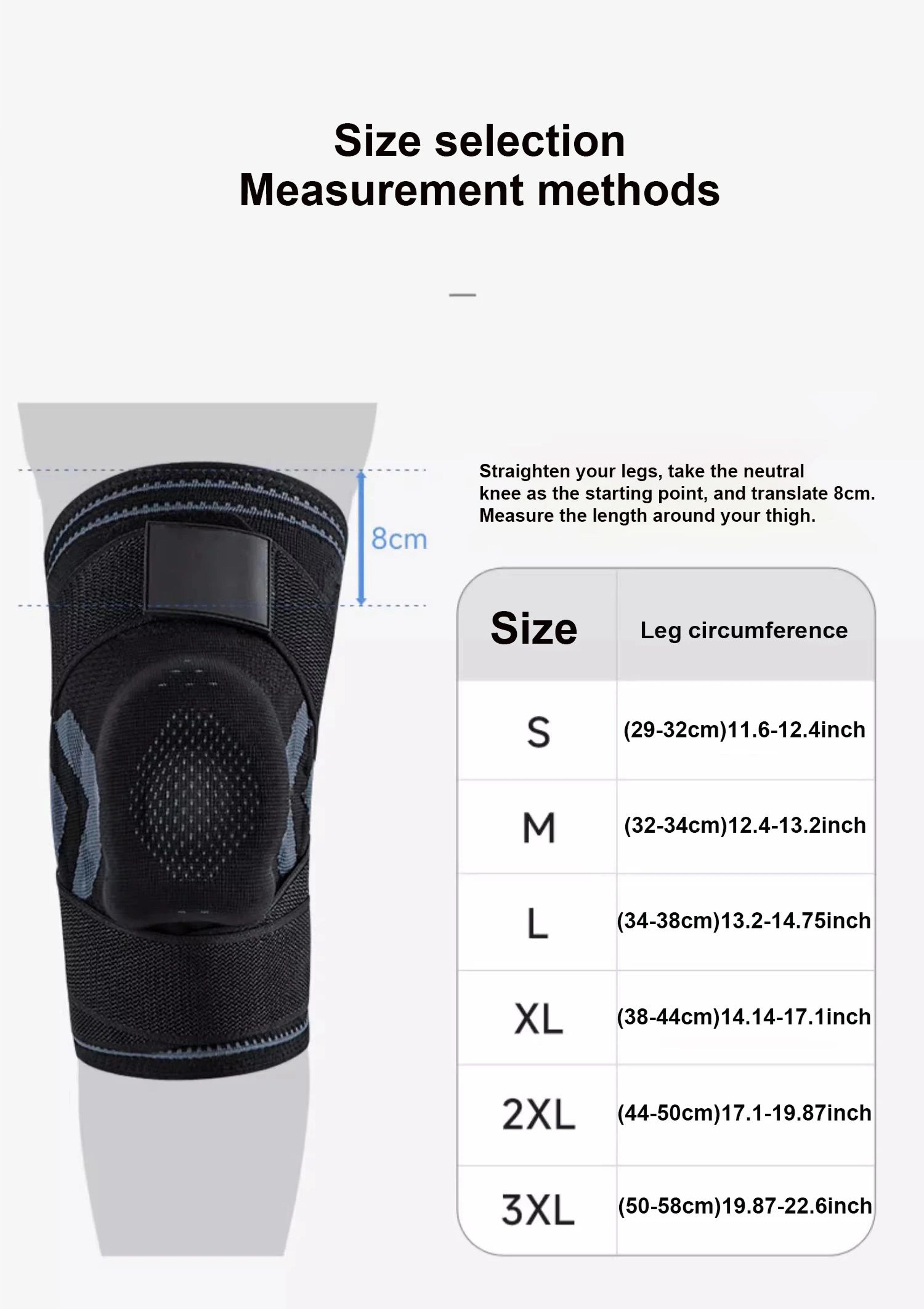 Knee Compression Support Brace 9
