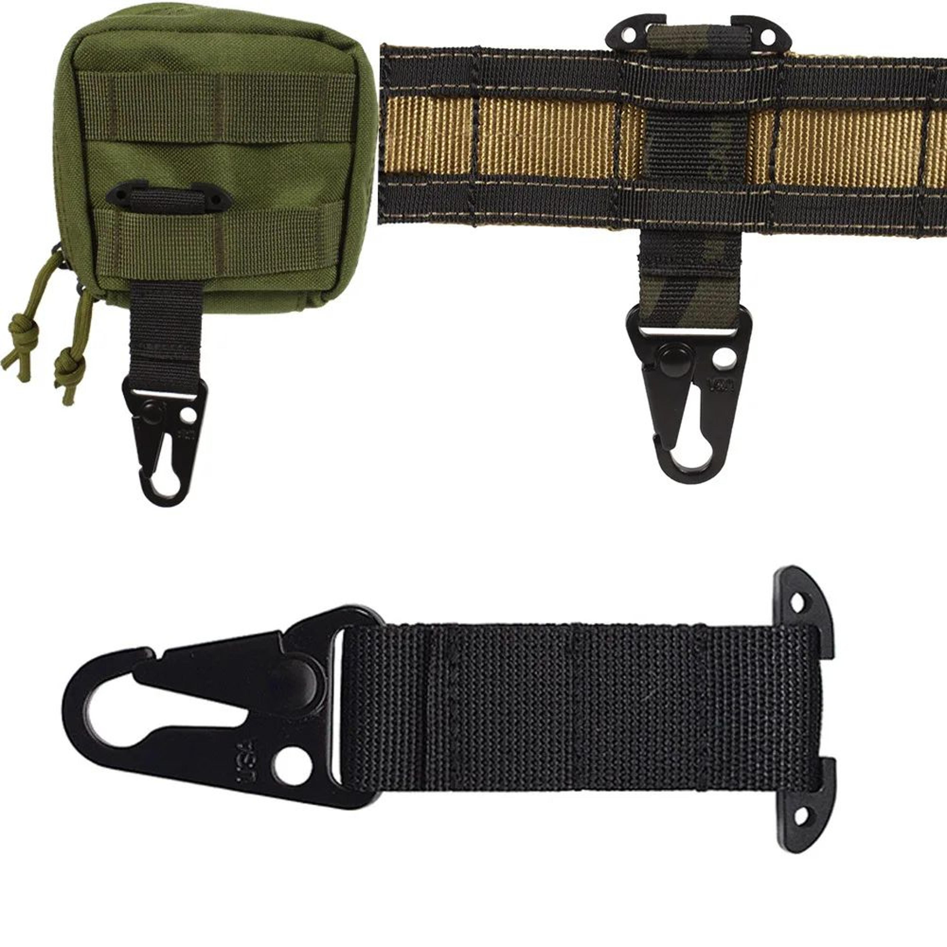 Tactical MOLLE Hanging Carabiner Hook 1