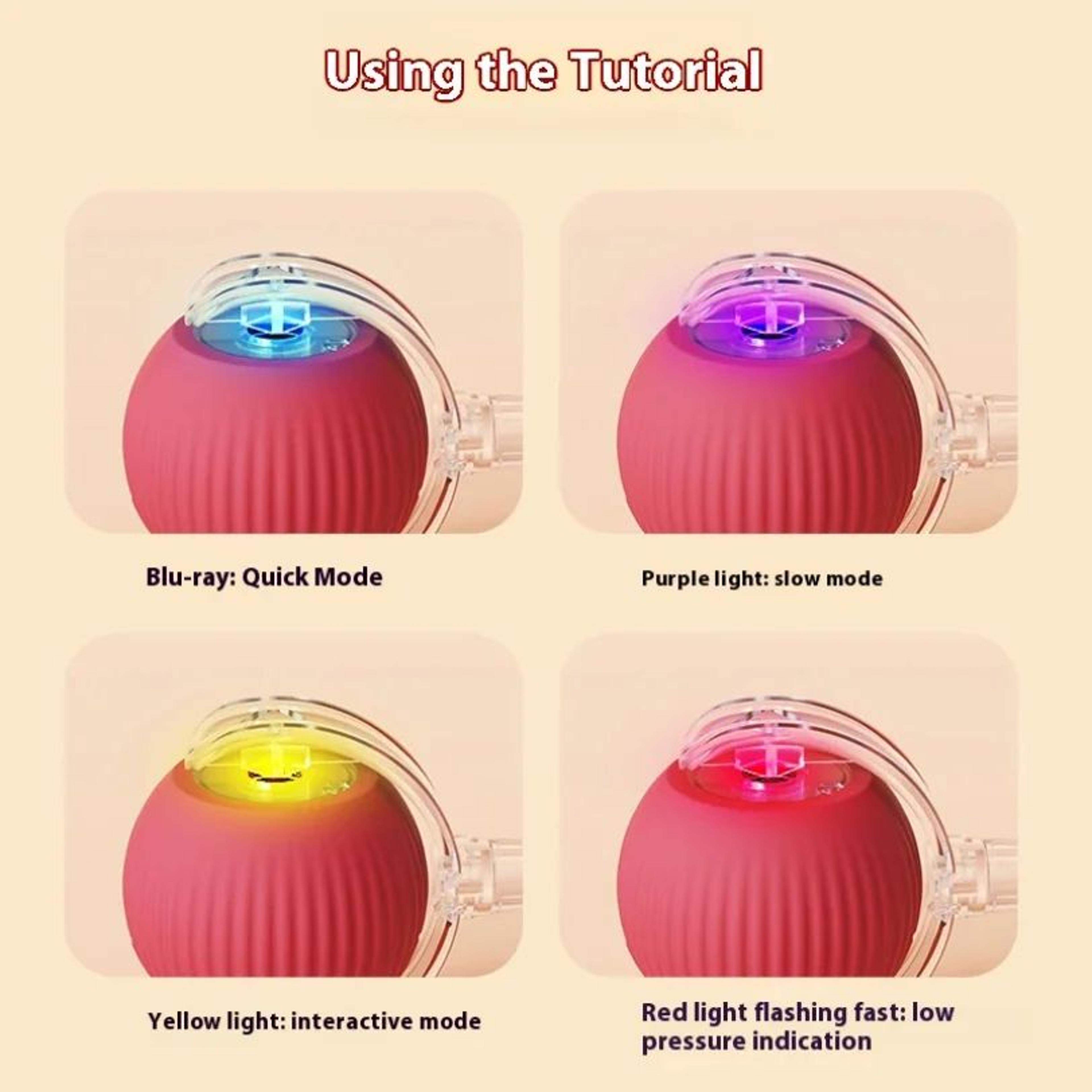 Rechargeable Smart Interactive Cat Ball Toy 5