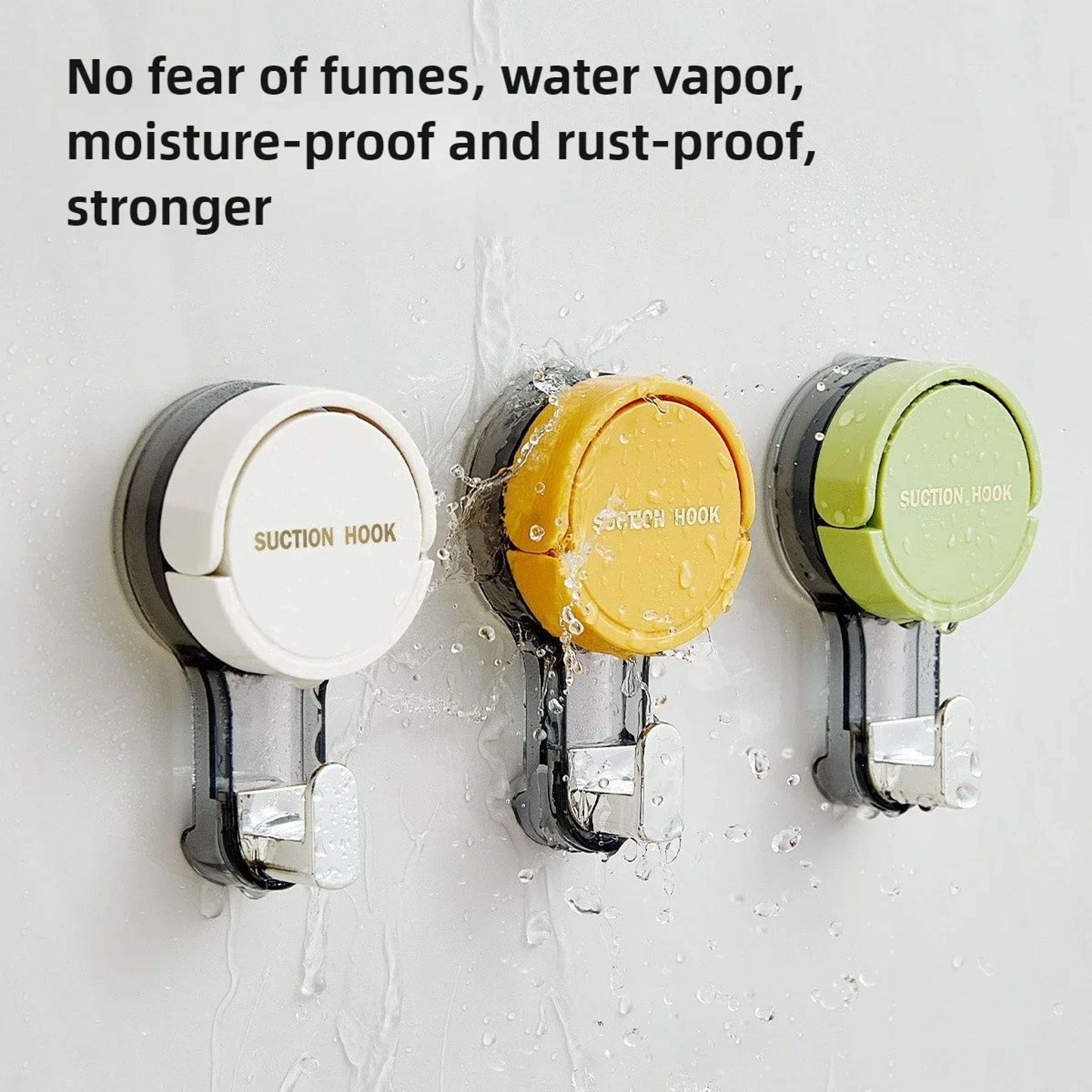 Reusable Suction Cup Hooks Set 2