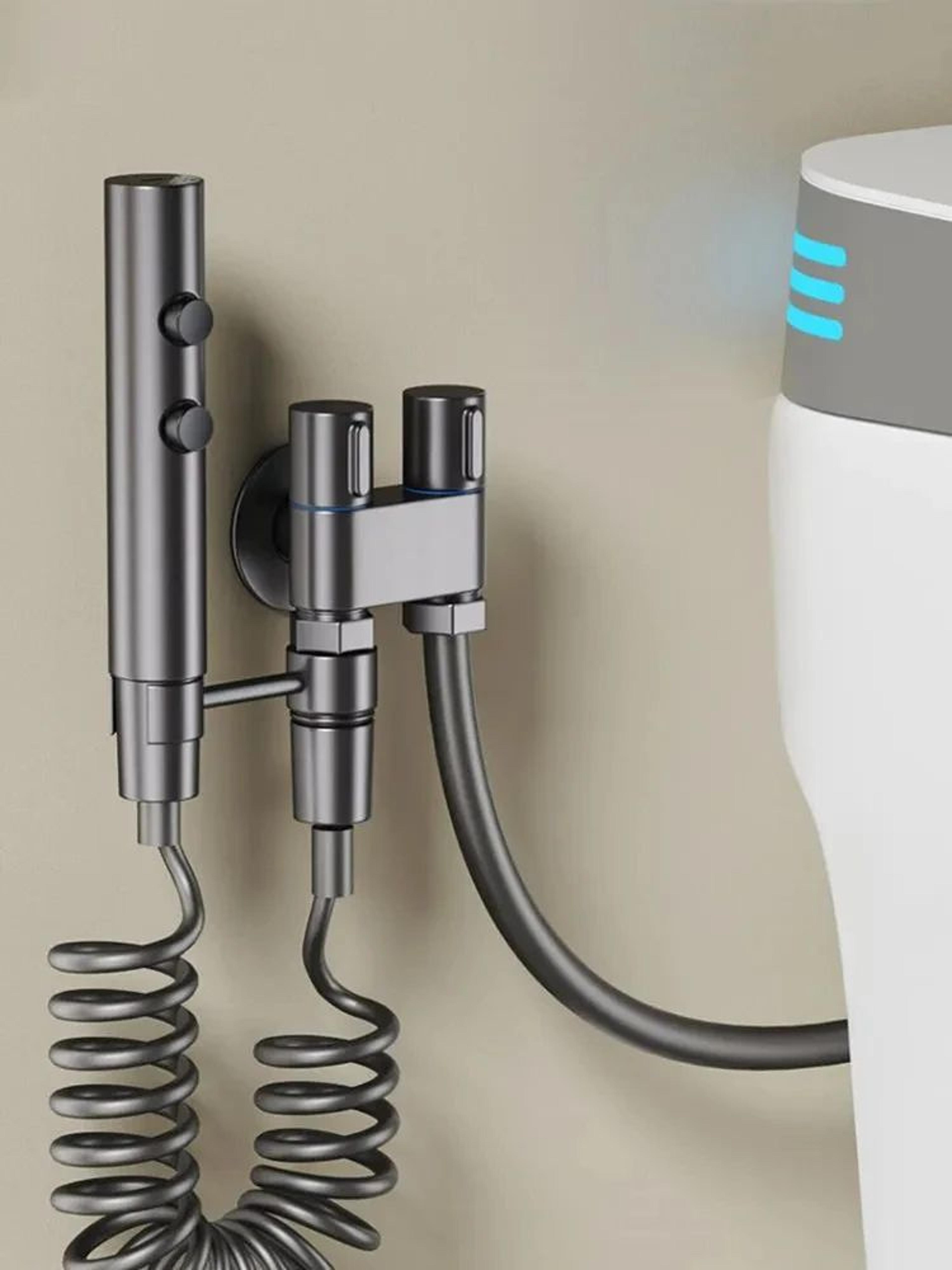 Handheld Bidet Sprayer With Dual Valve 6
