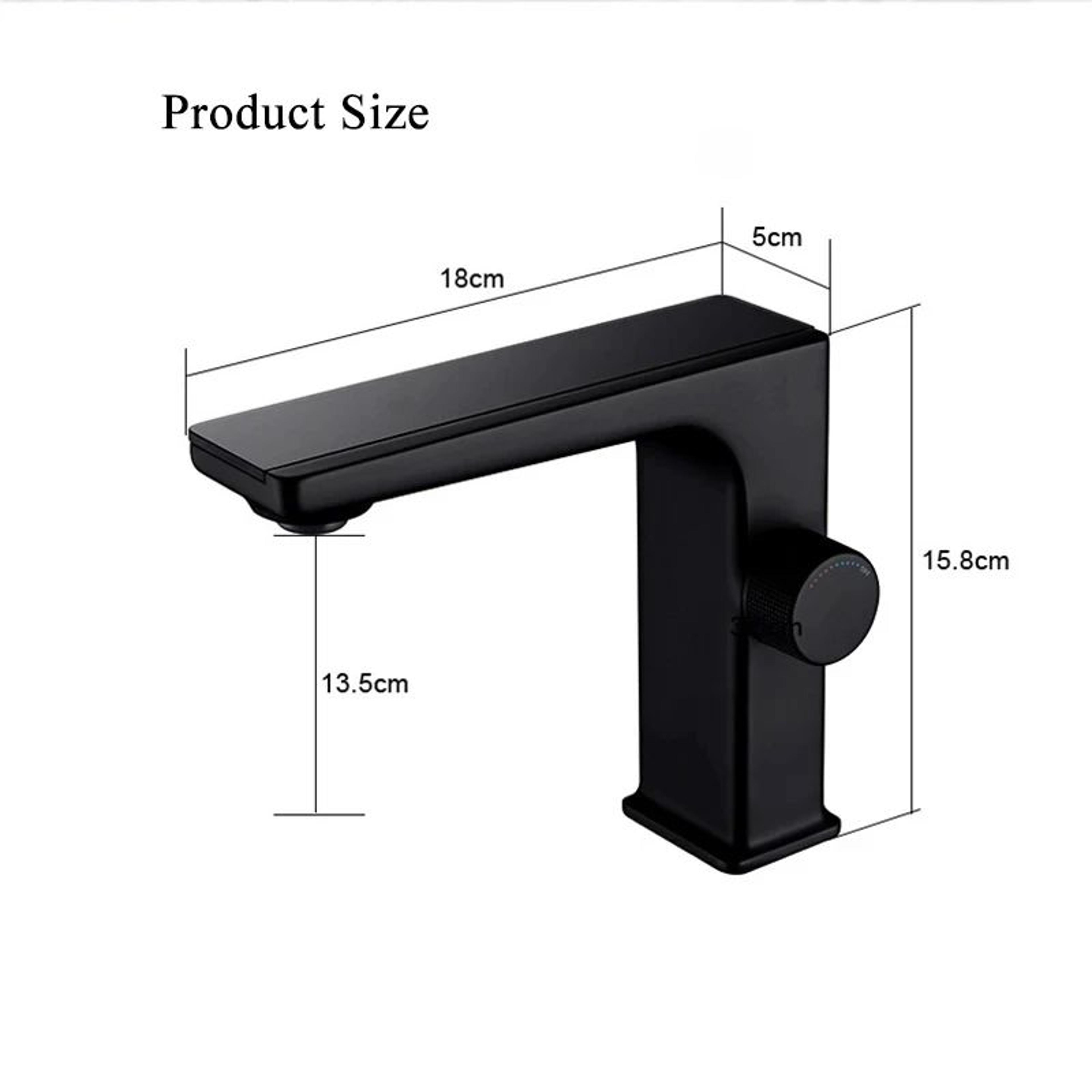 Digital Display LED Bathroom Faucet 3