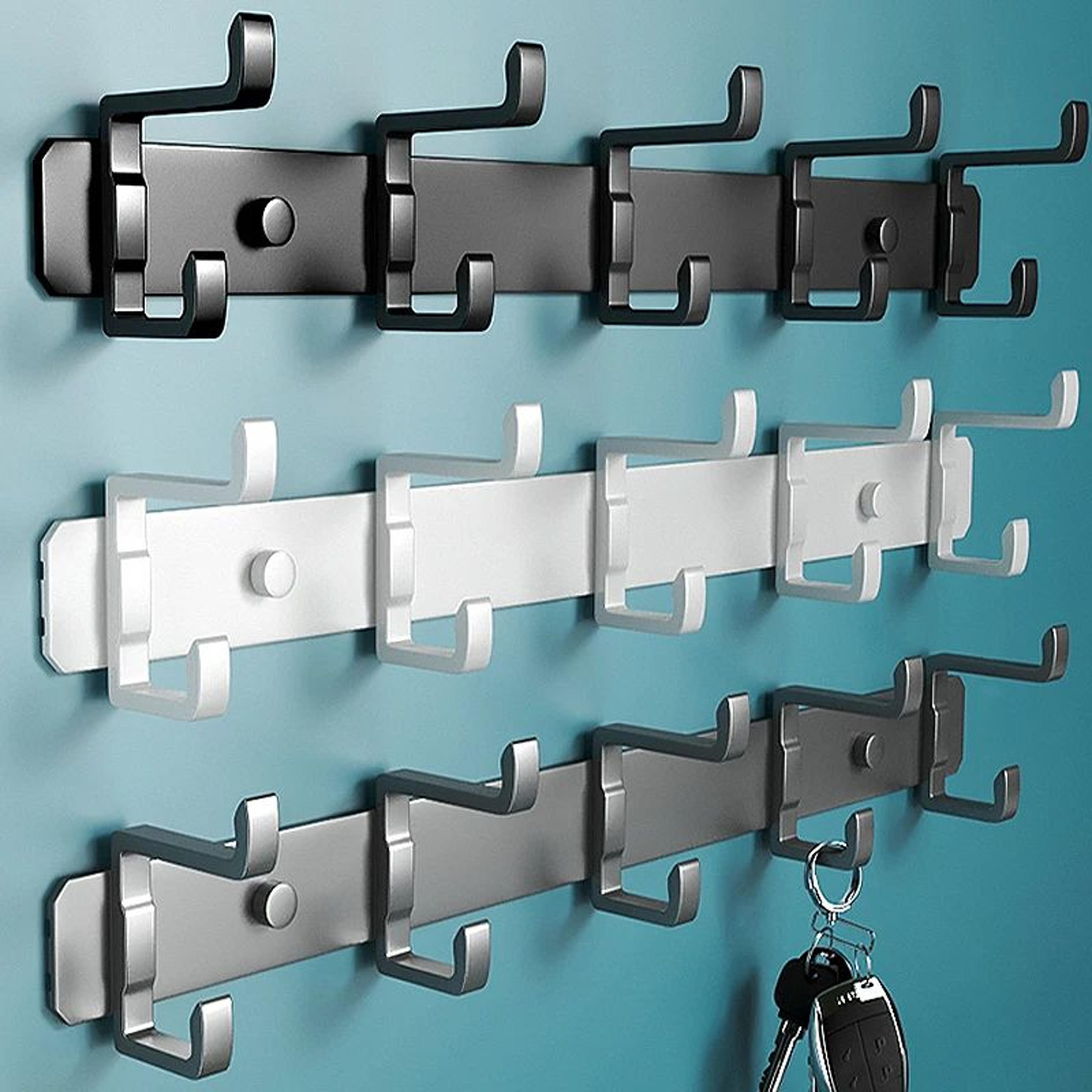 no drill folding door robe hooks