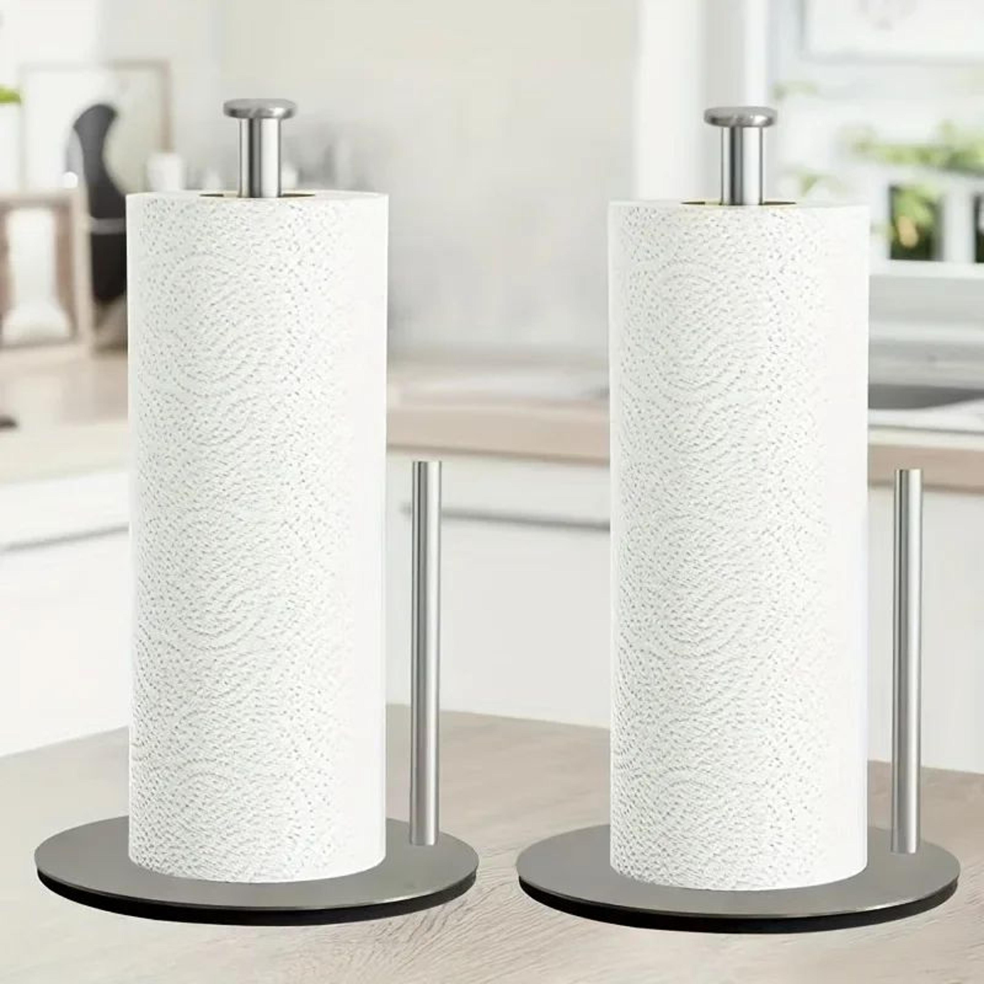 Stainless Steel Countertop Paper Towel Holder 3