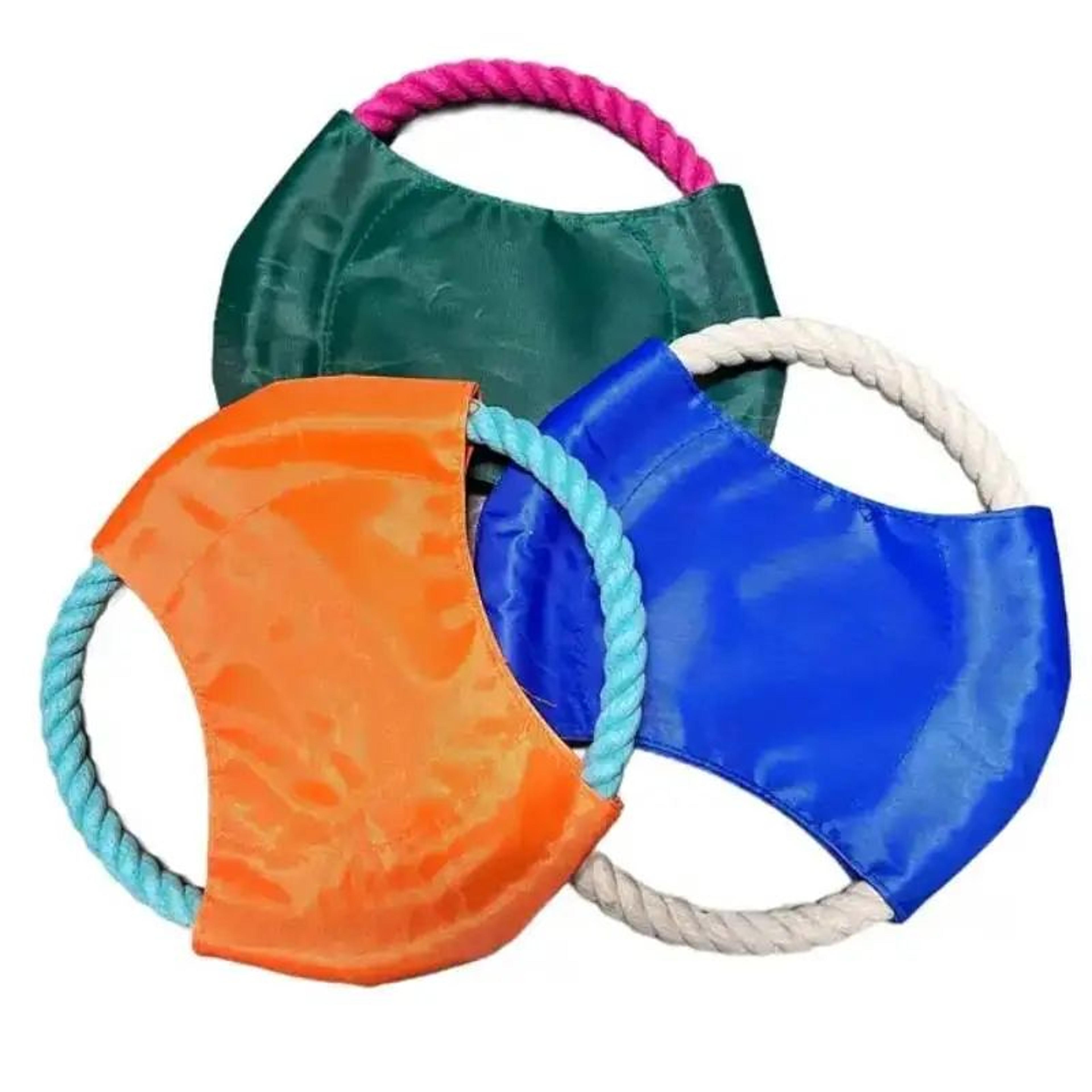 dental chew frisbee dog toy
