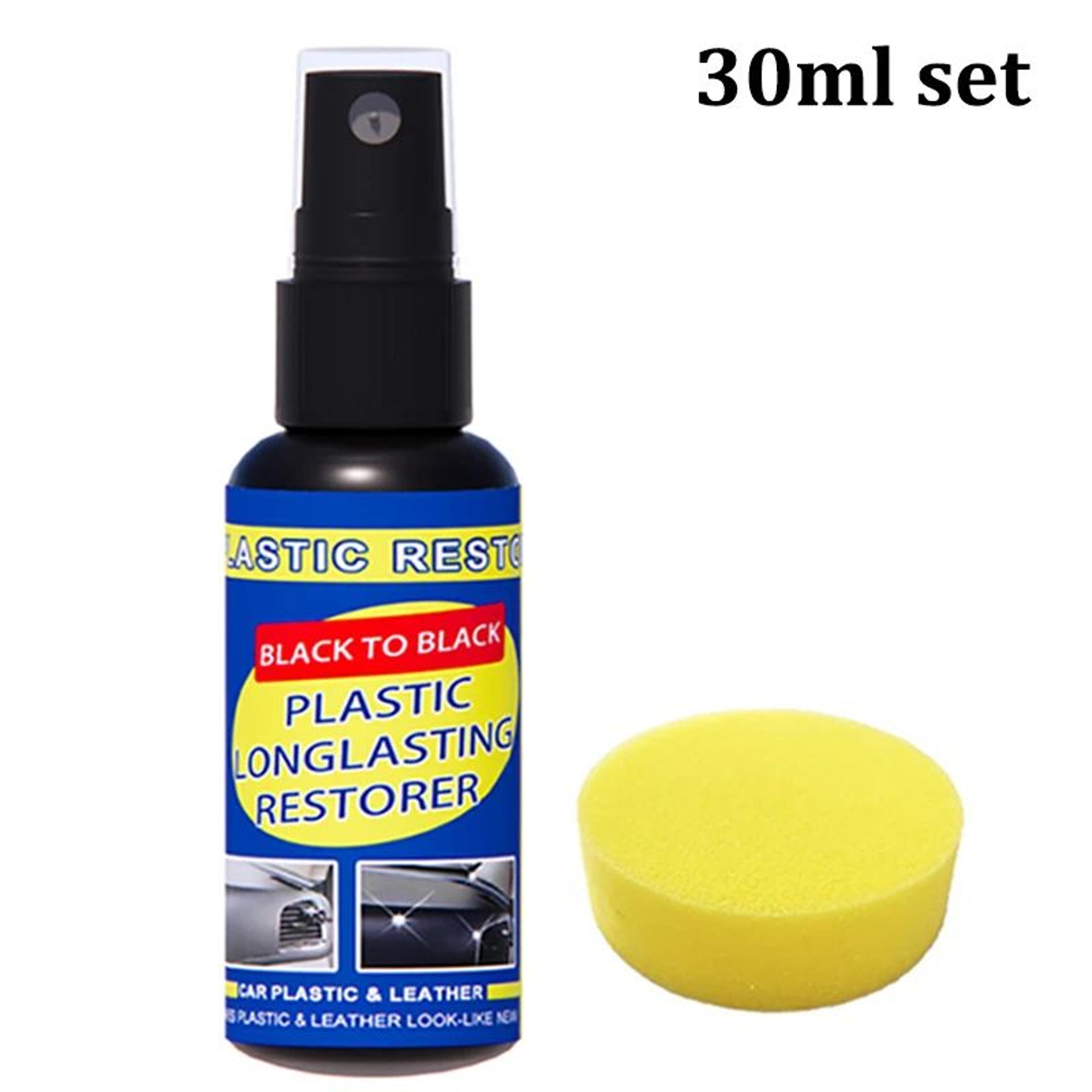 Car Plastic Restorer Back To Black 13