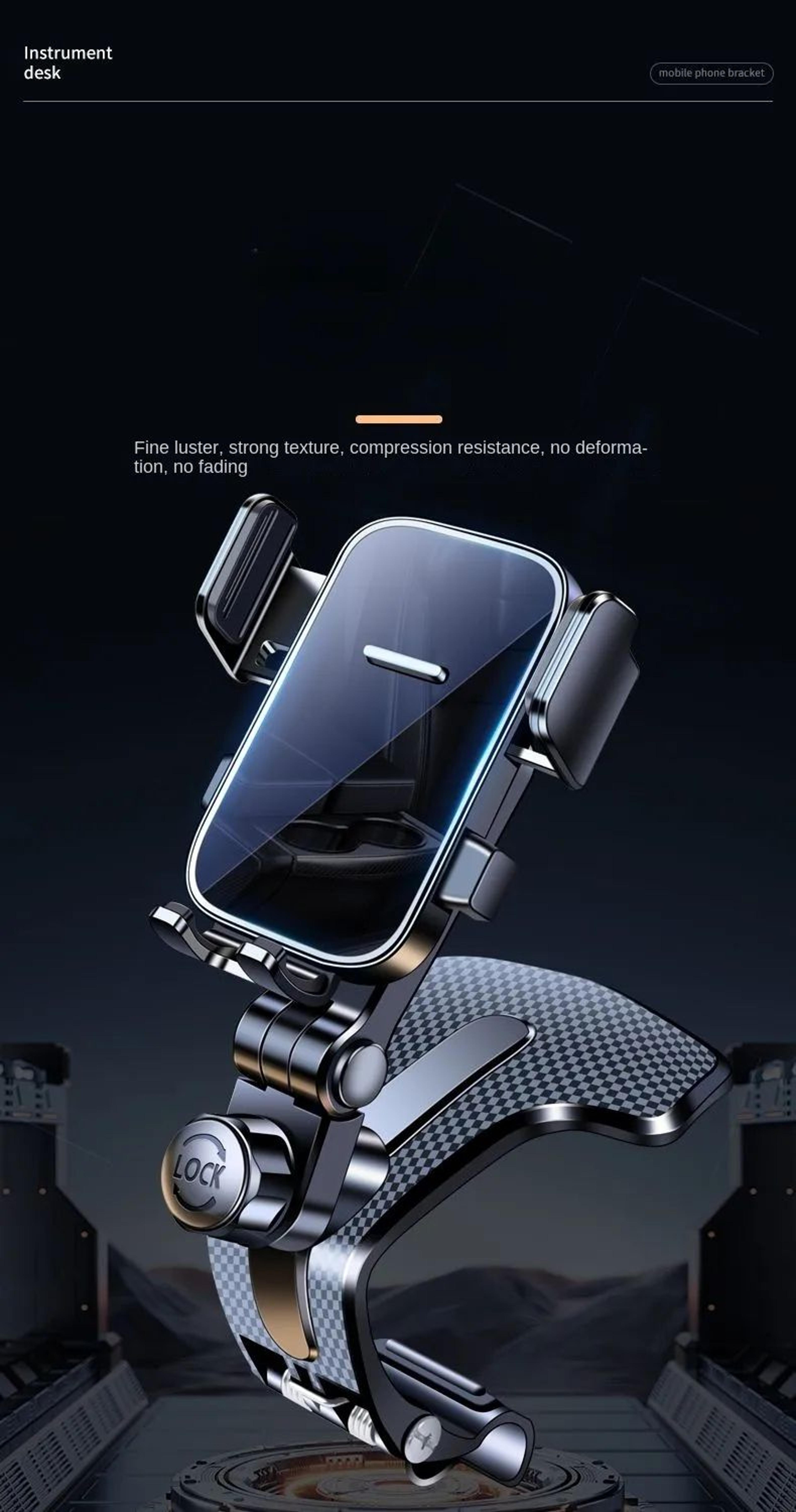 Multifunction Dashboard Car Phone Holder 7