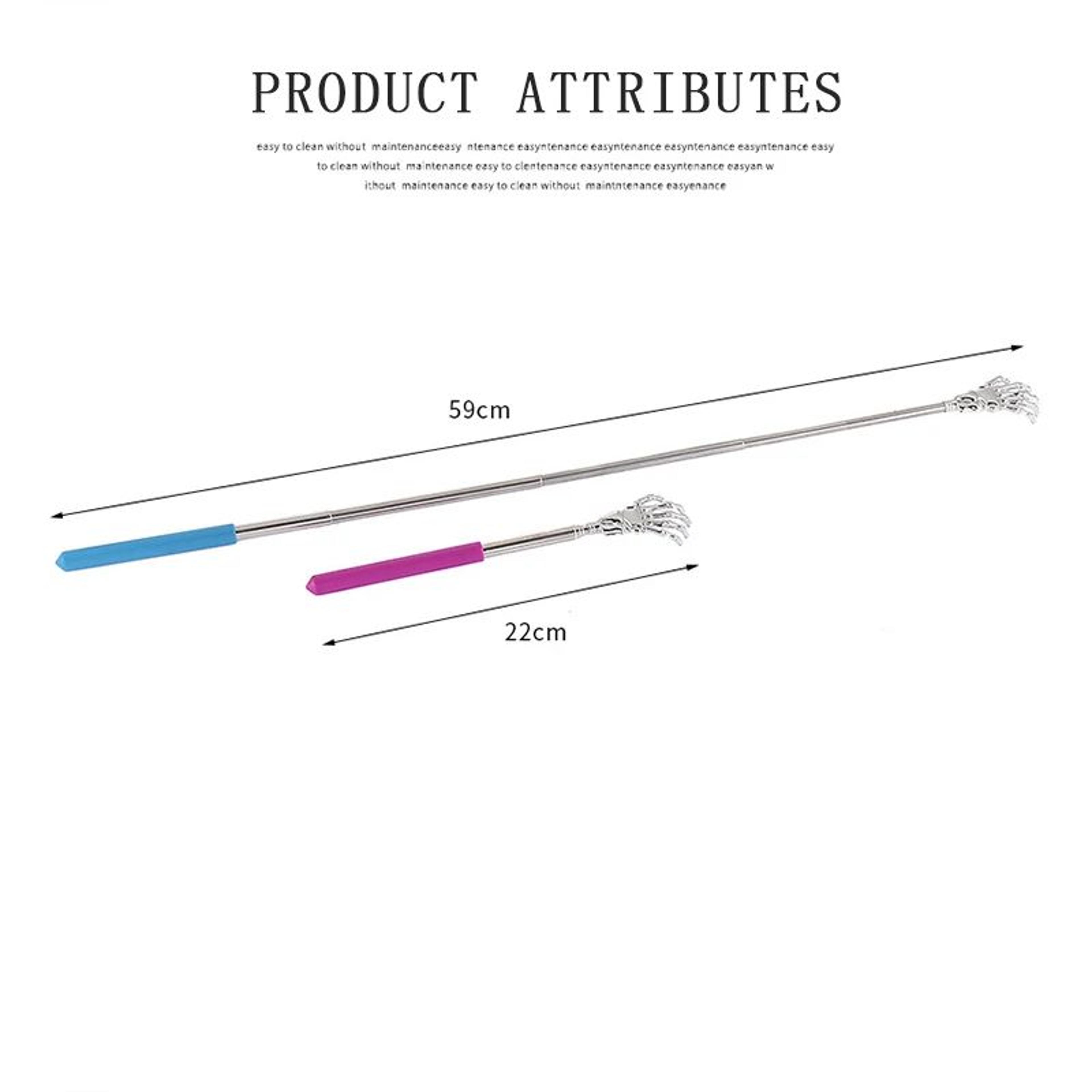 Retractable Stainless Steel Claw Back Massager 4