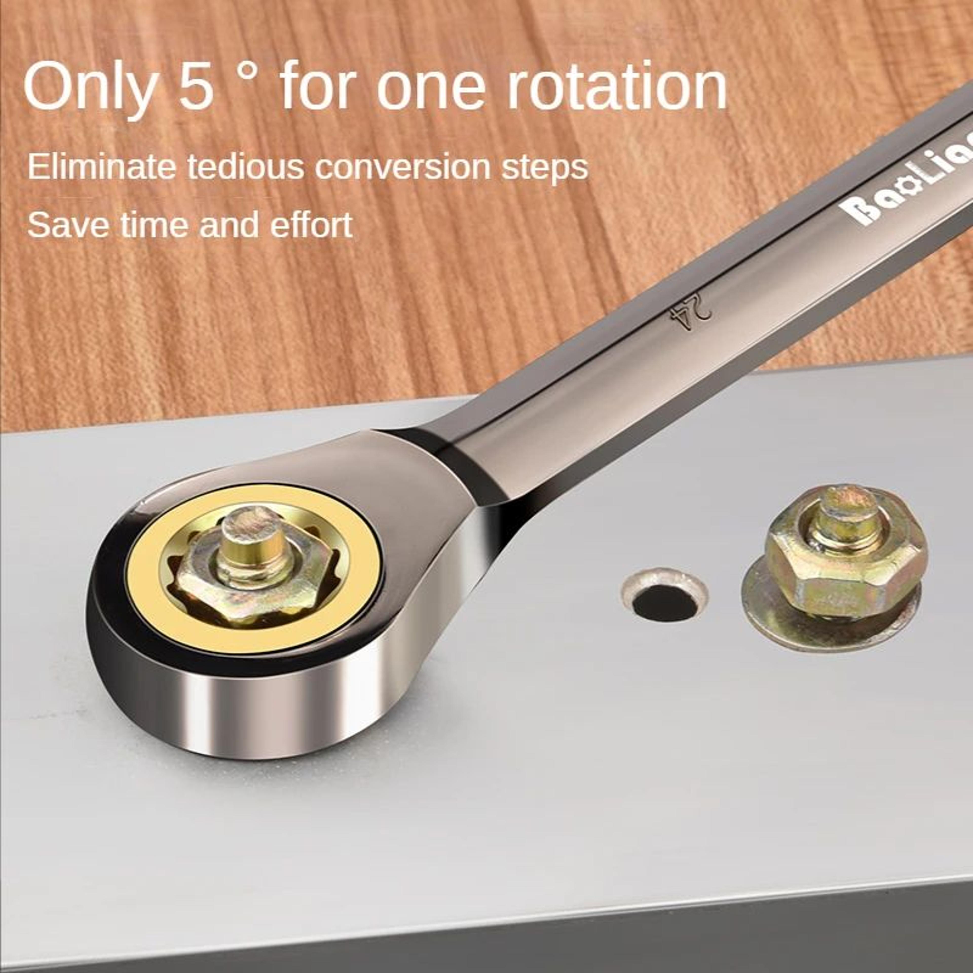 Ratcheting Combination Wrench Tool 6