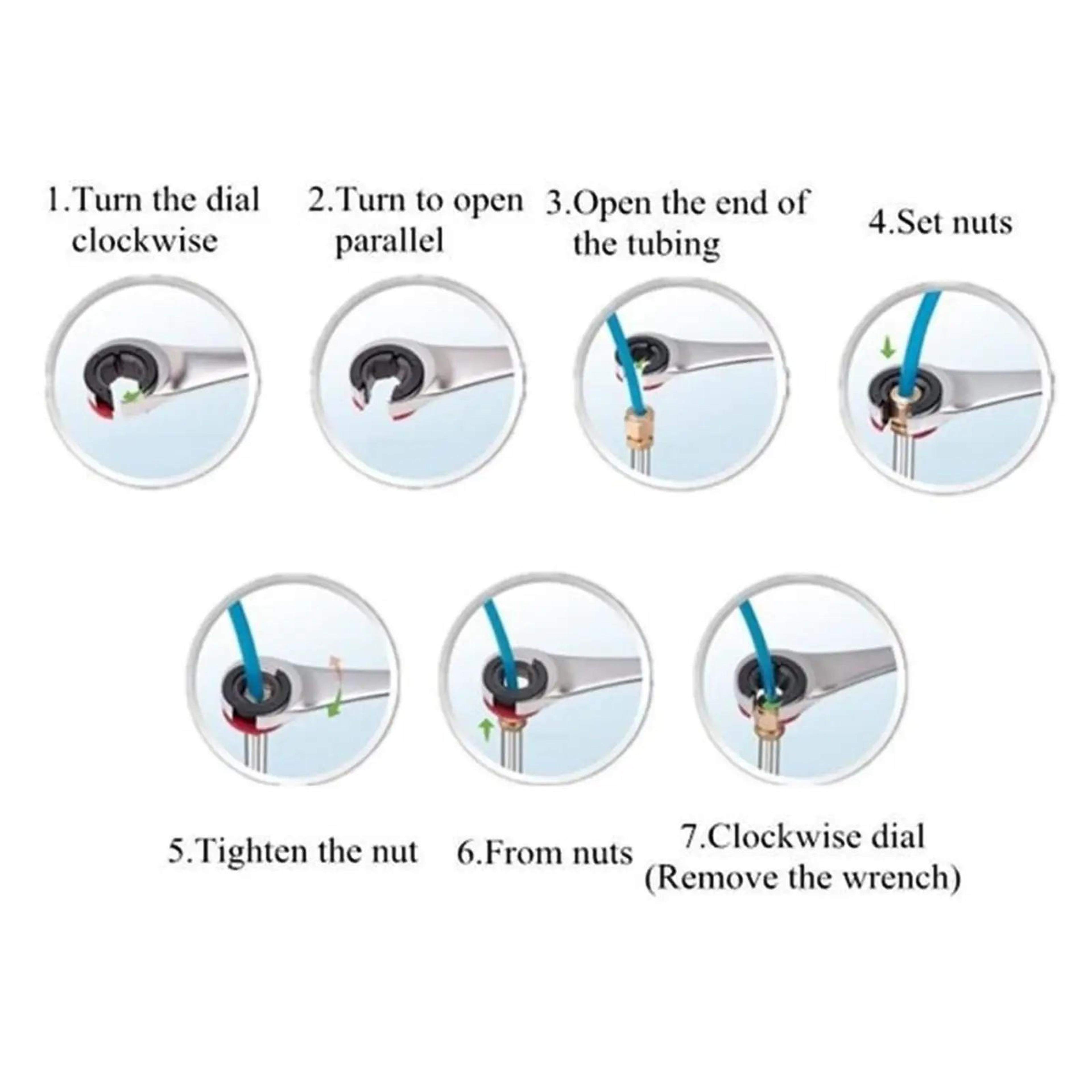 Ratcheting Combination Wrench Tool 11