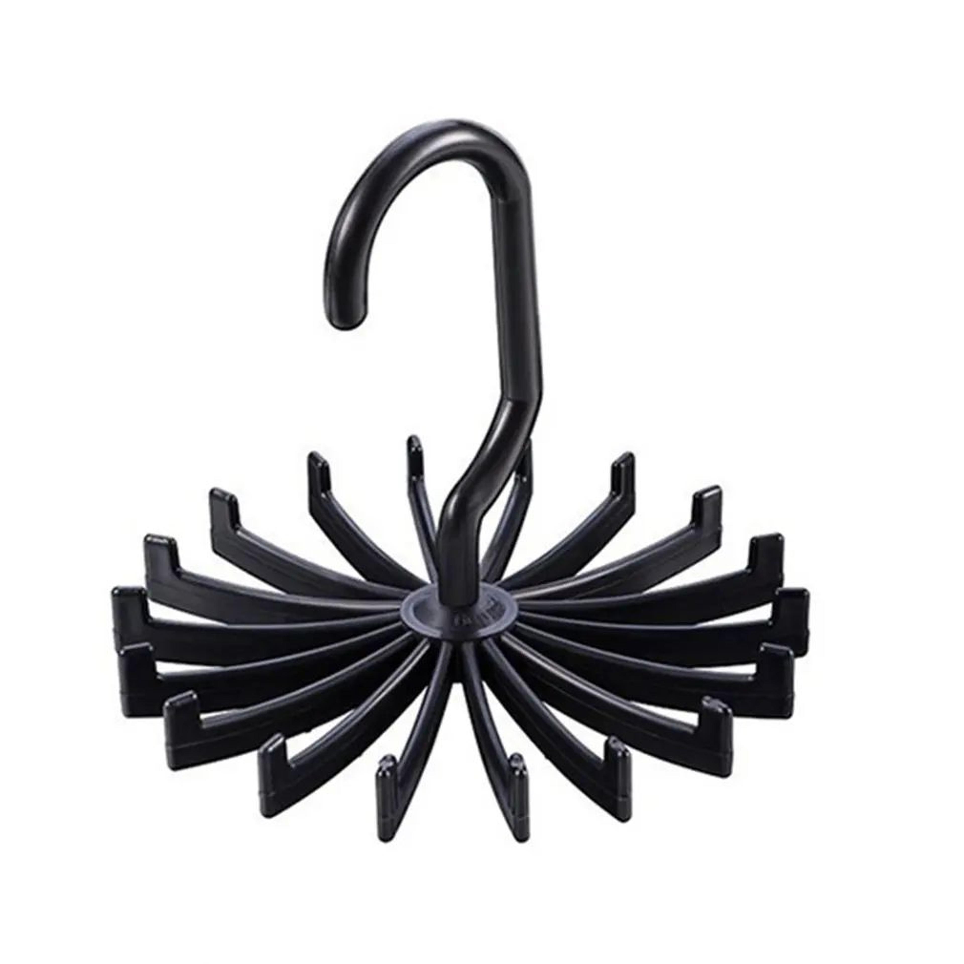 360 Degree Rotating Scarf And Tie Hanger Rack 1